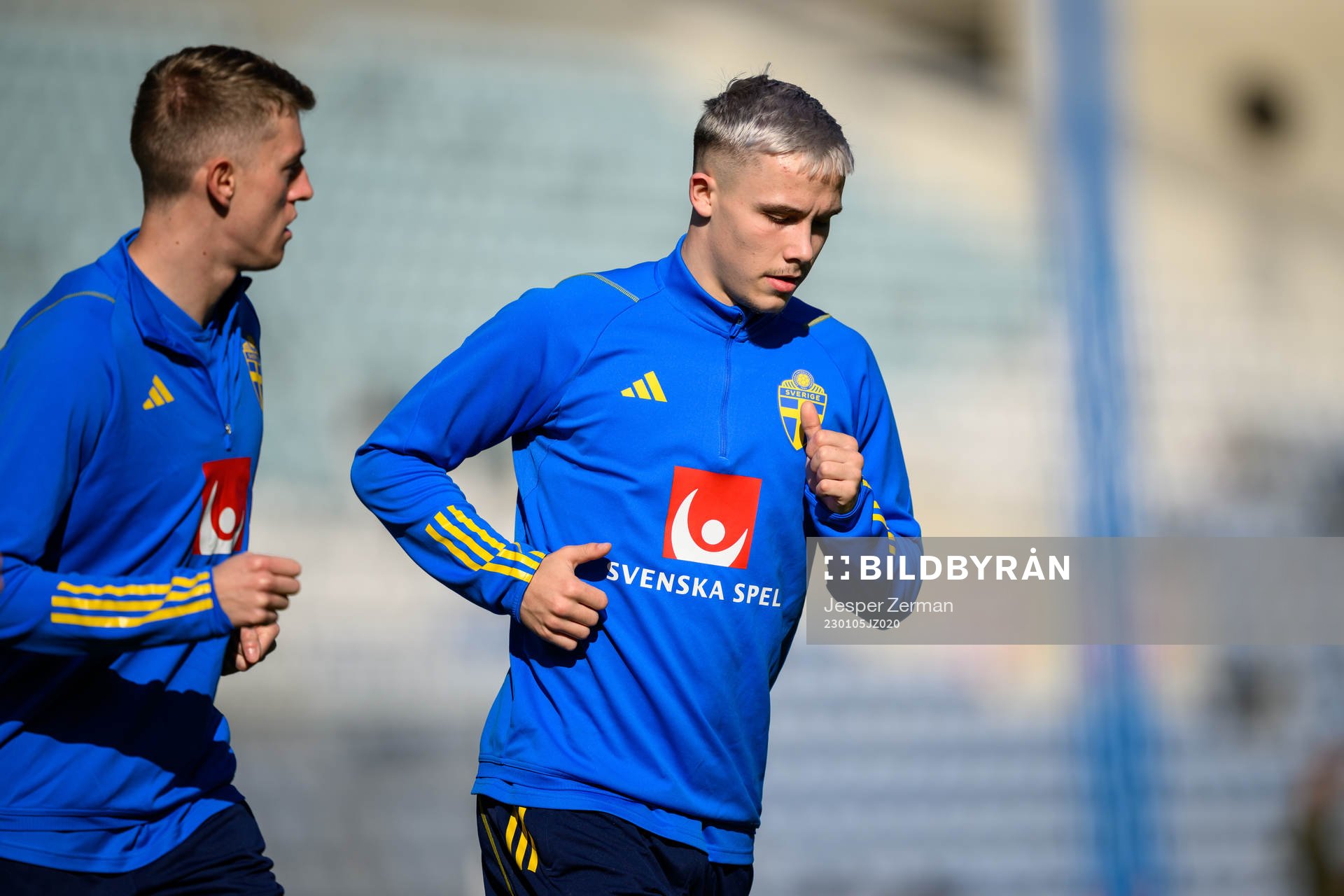 Alexander Bernhardsson and Jacob Ondrejka of the Swedish