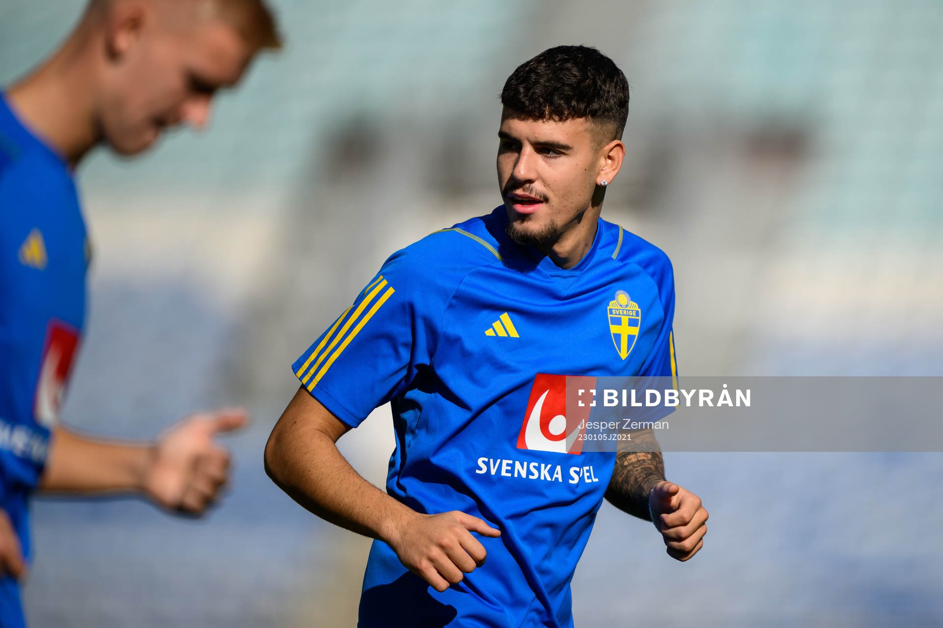 Edvin Kurtulus of the Swedish men's football national team