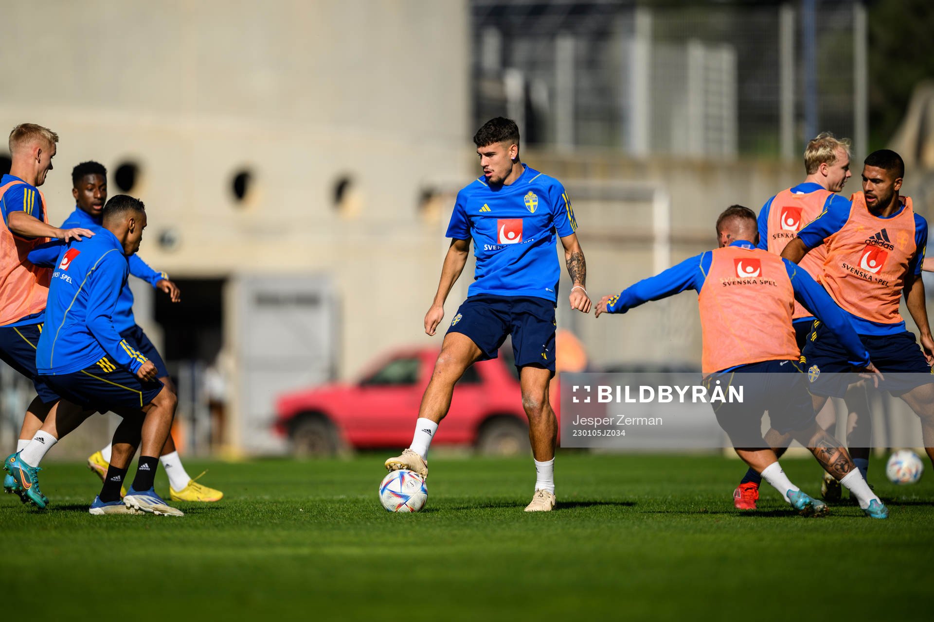 Edvin Kurtulus of the Swedish men's football national team