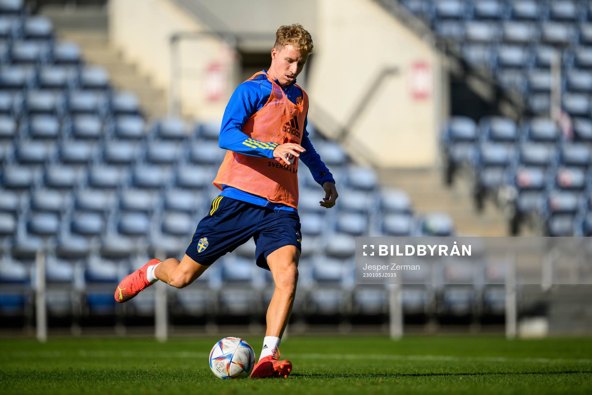 Samuel Gustafson of the Swedish men's football national