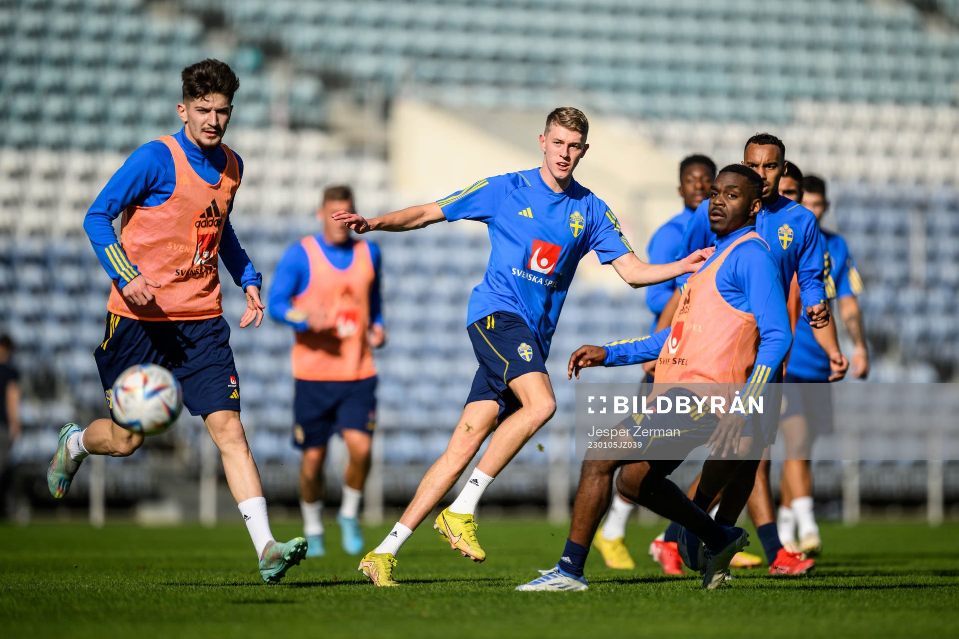 Armin Gigovic, Alexander Bernhardsson and Joel Asoro of the