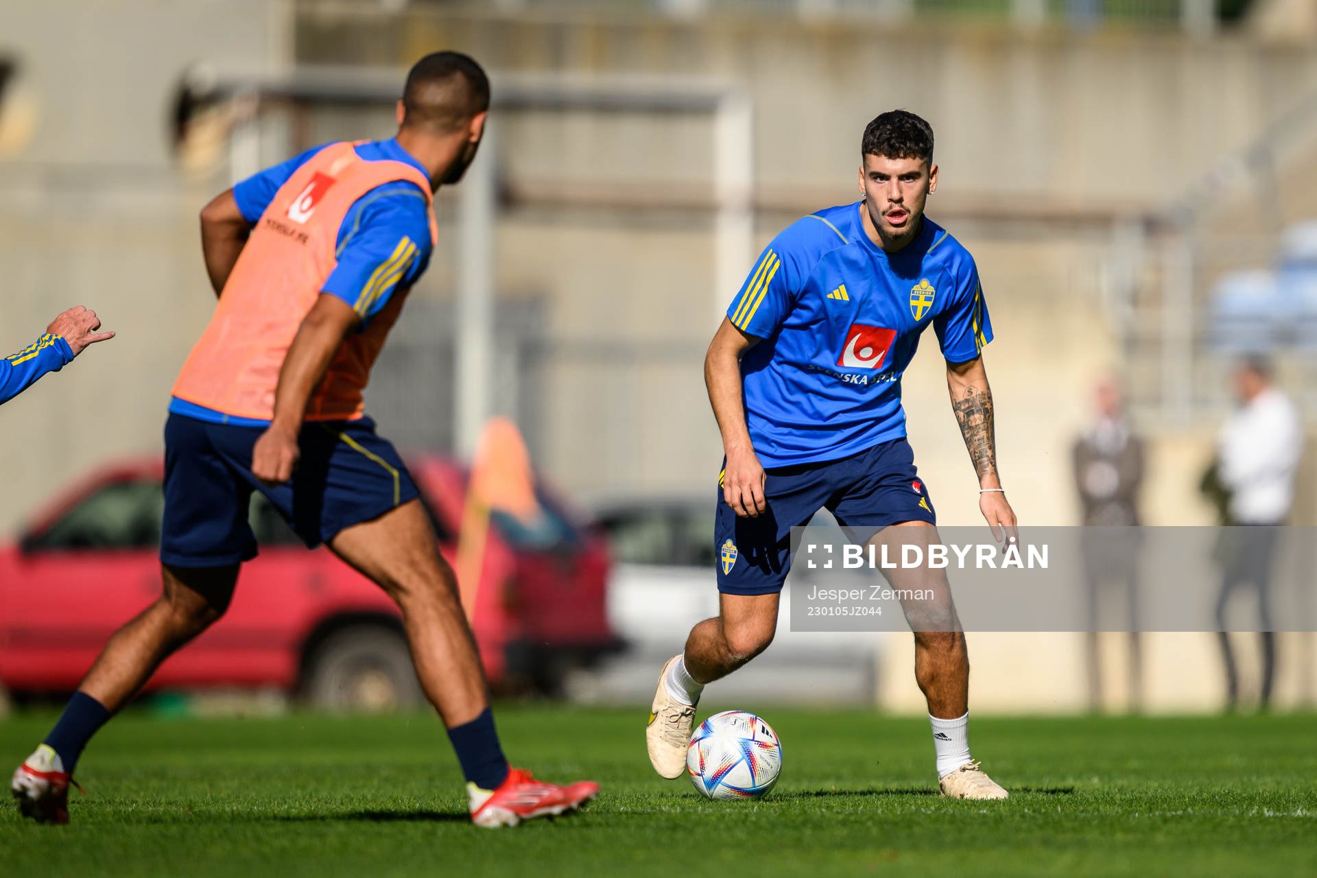Edvin Kurtulus of the Swedish men's football national team