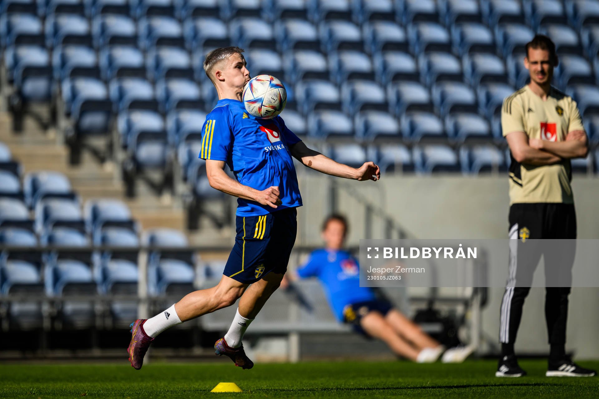 Jacob Ondrejka of the Swedish men's football national team