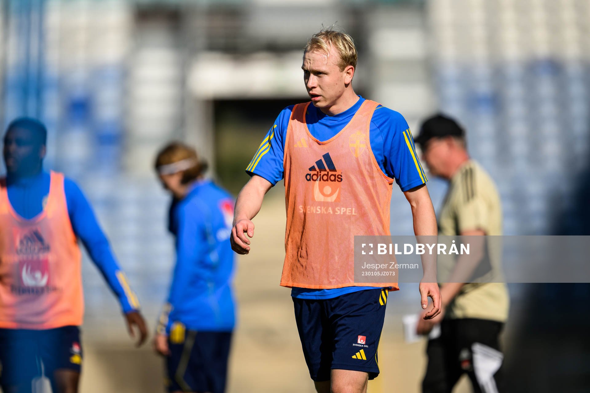 André Boman of the Swedish men's football national team at
