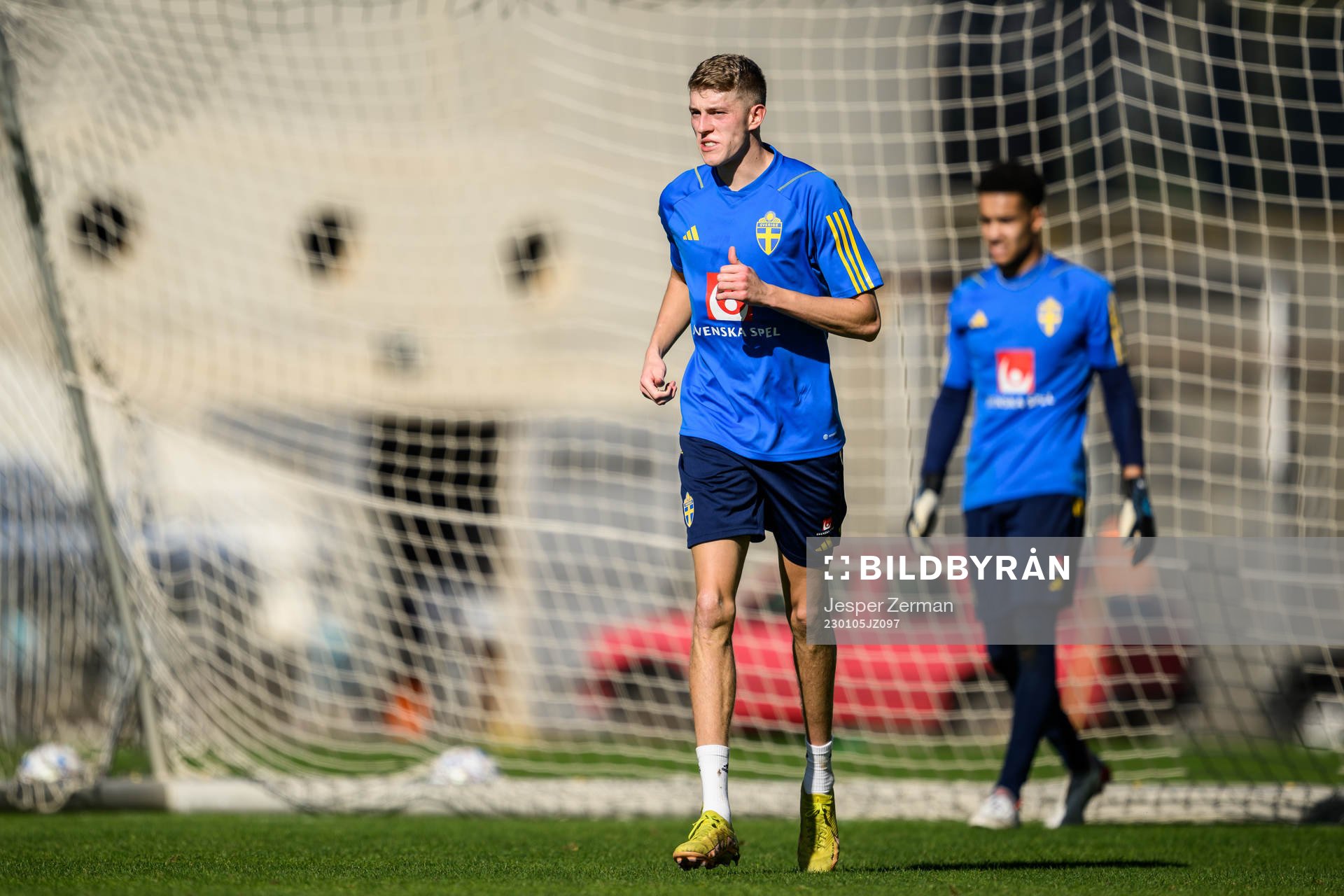 Alexander Bernhardsson of the Swedish men's football