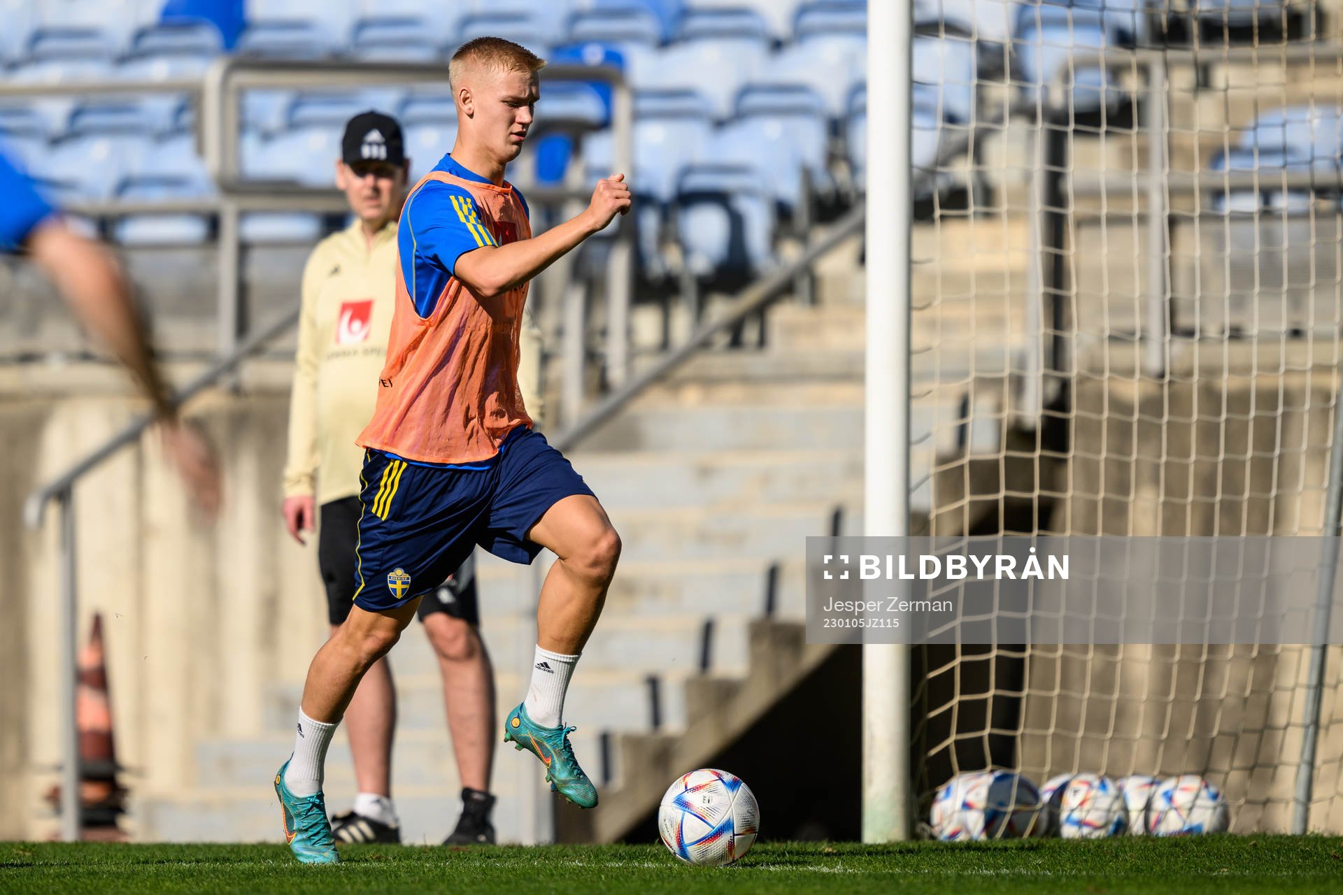 Carl Gustafsson of the Swedish men's football national team