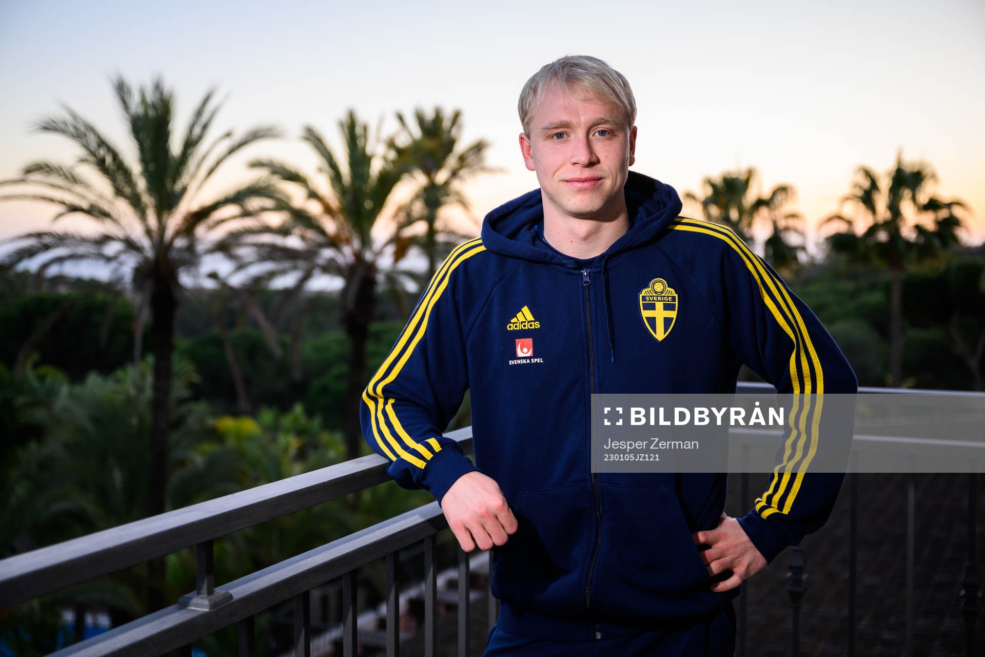 André Boman of the Swedish men's football national team
