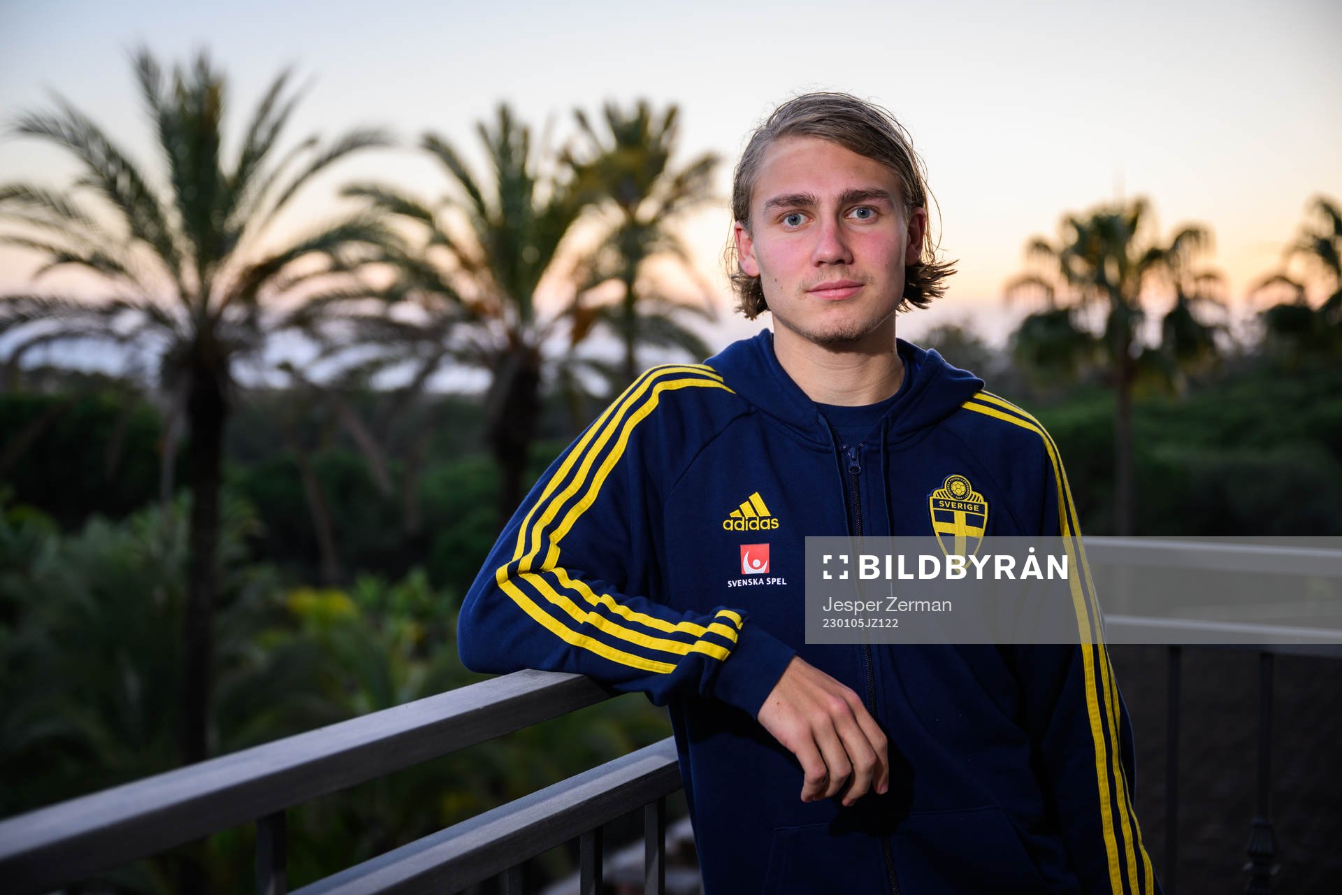 Sebastian Nanasi of the Swedish men's football national