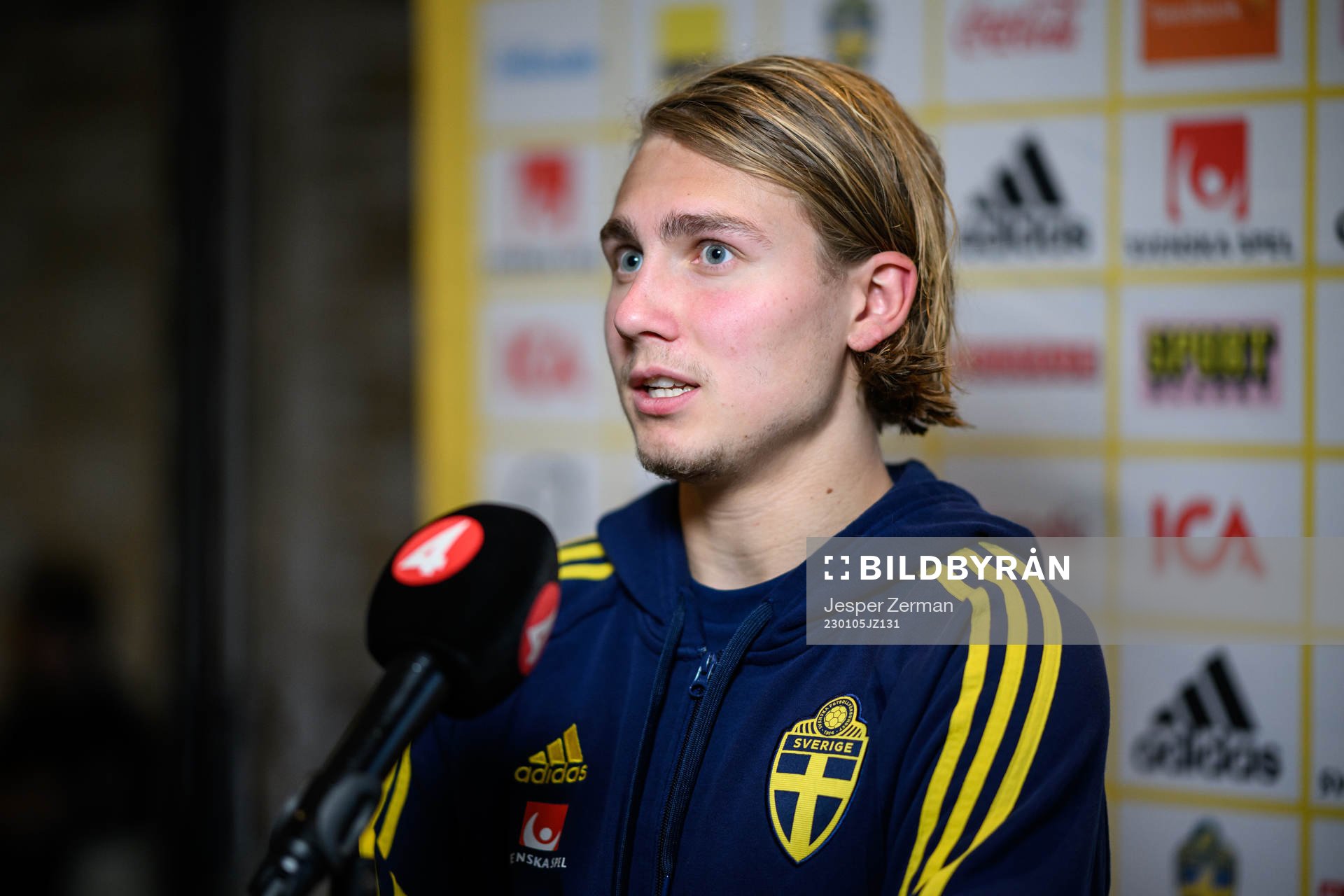 Sebastian Nanasi of the Swedish men's football national