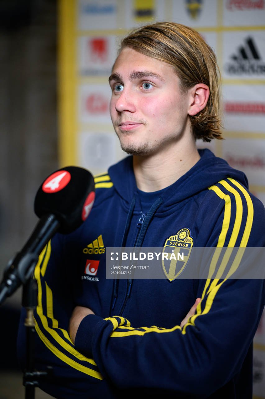 Sebastian Nanasi of the Swedish men's football national