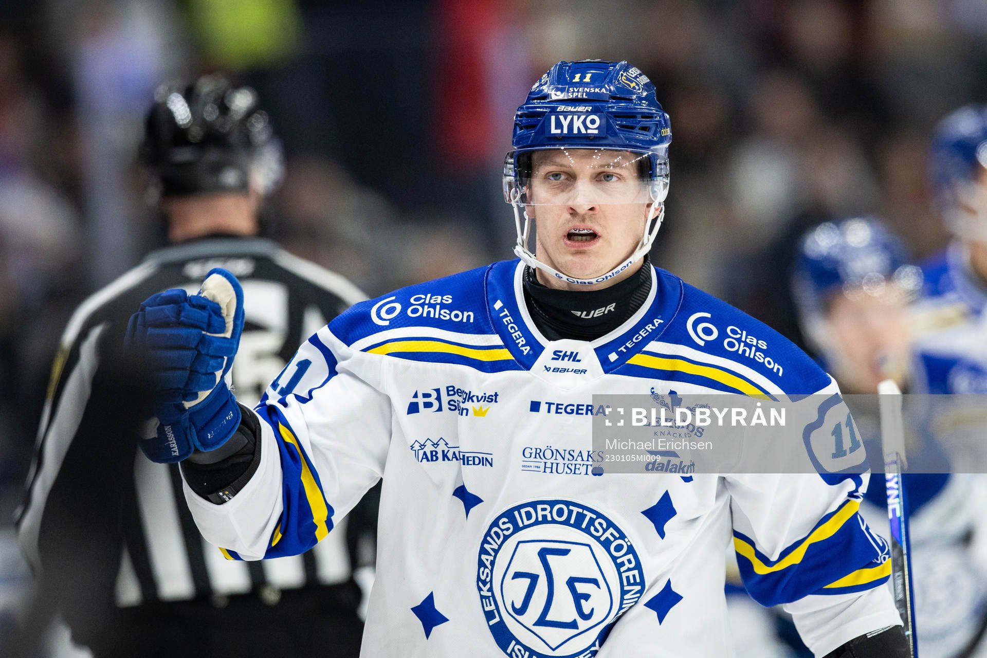 Leksands Martin Karlsson jublar