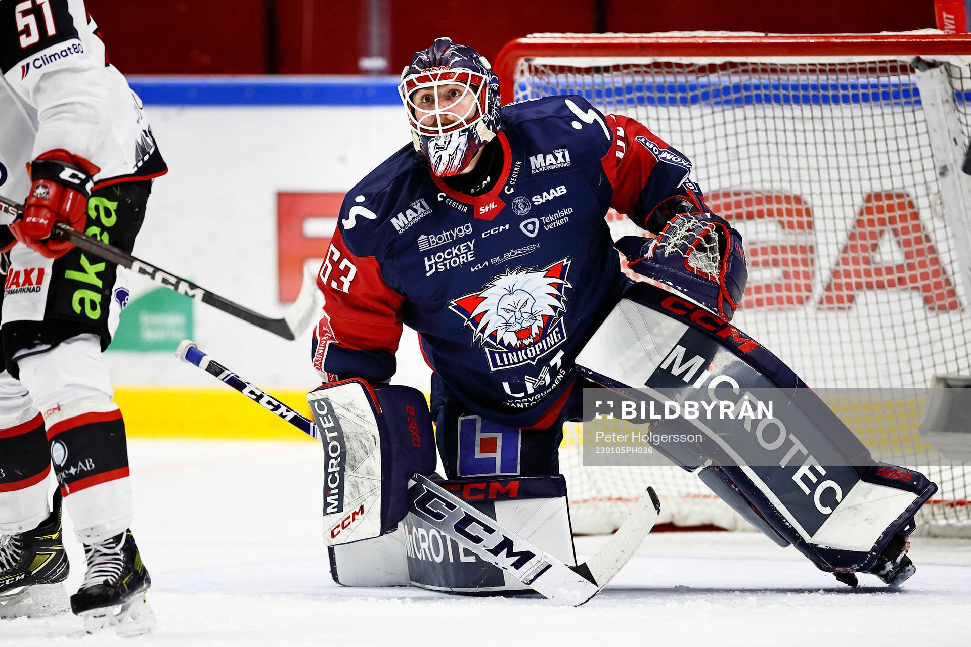 Linköpings målvakt Marcus Högberg