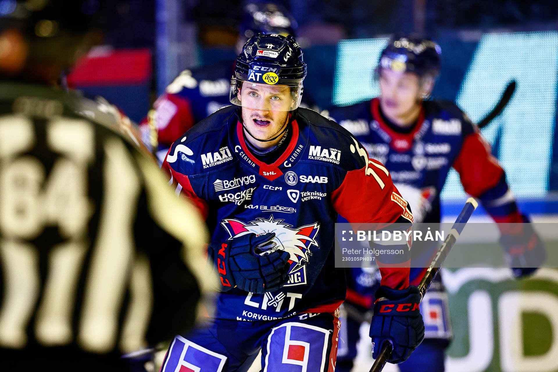 Linköpings Henrik Törnqvist jublar