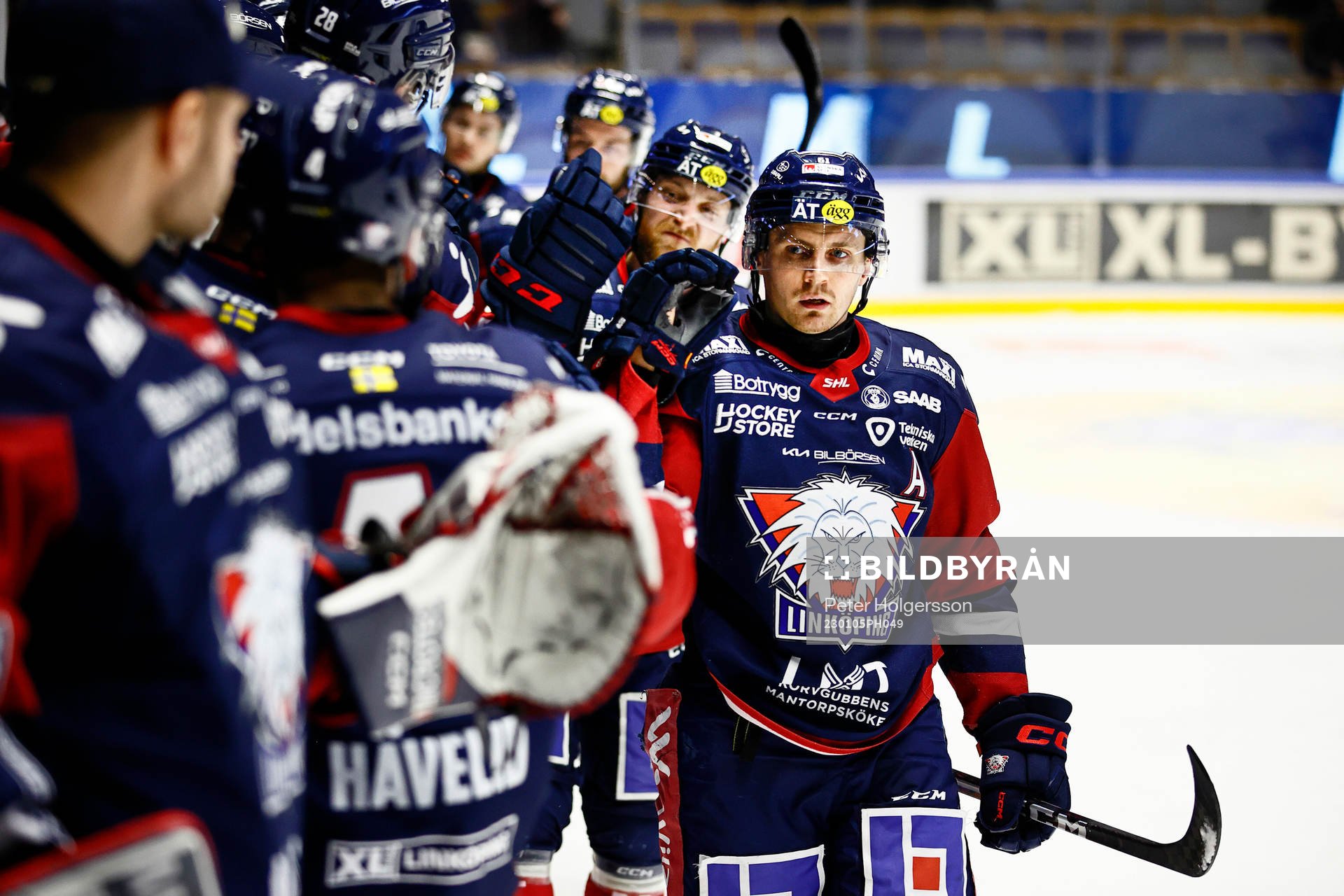 Linköpings Markus Ljungh  jublar