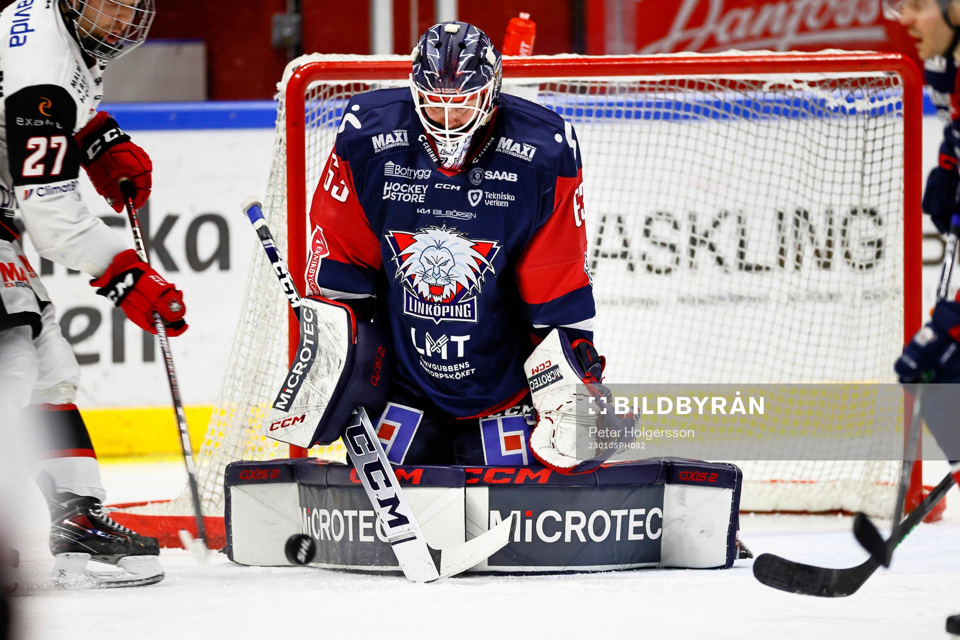 Linköpings målvakt Marcus Högberg