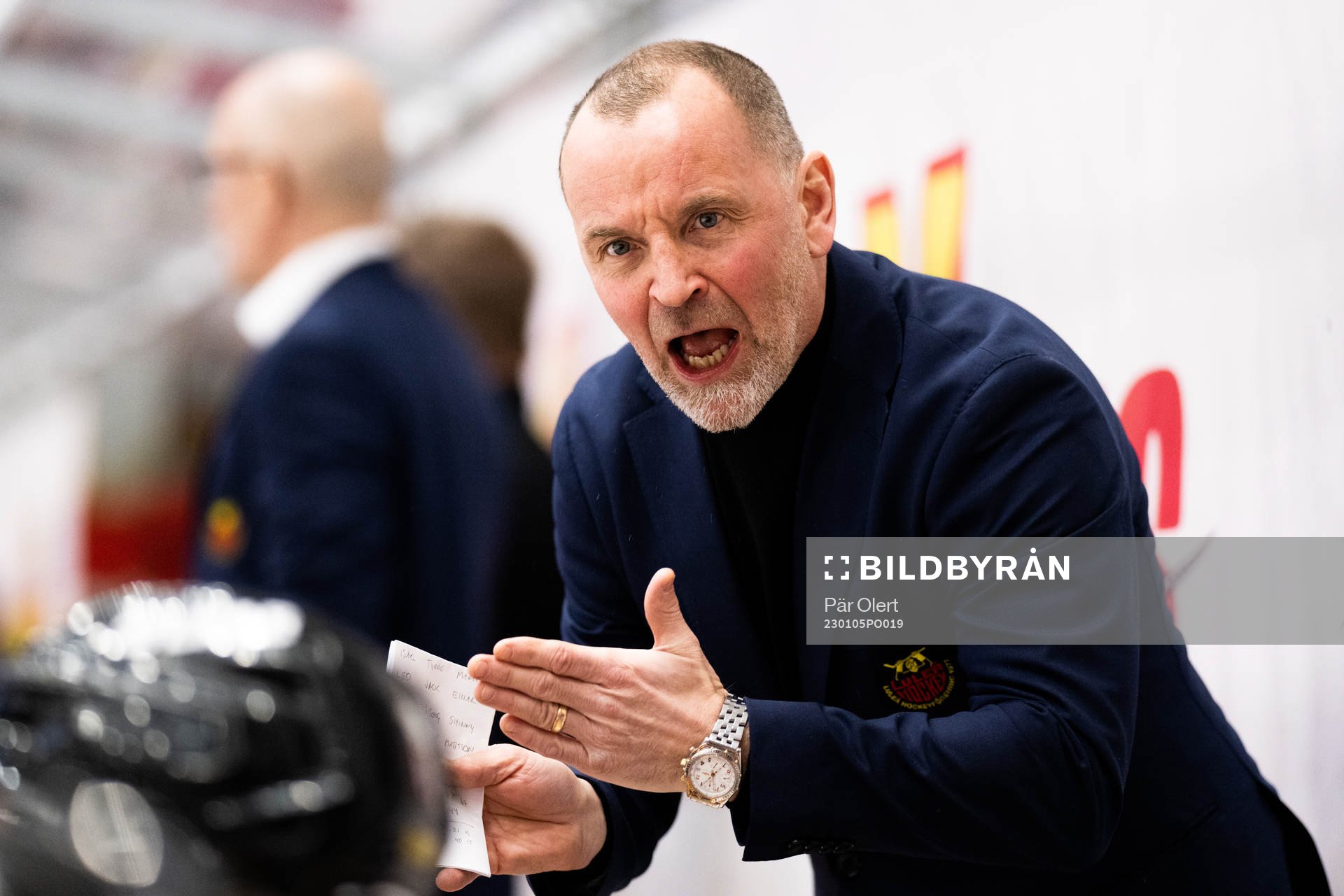 Luleås tränare Thomas Berglund