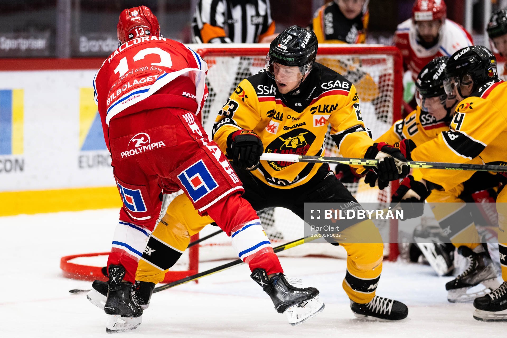 Timrås Nicholas Halloran och Luleås Jesper Sellgren