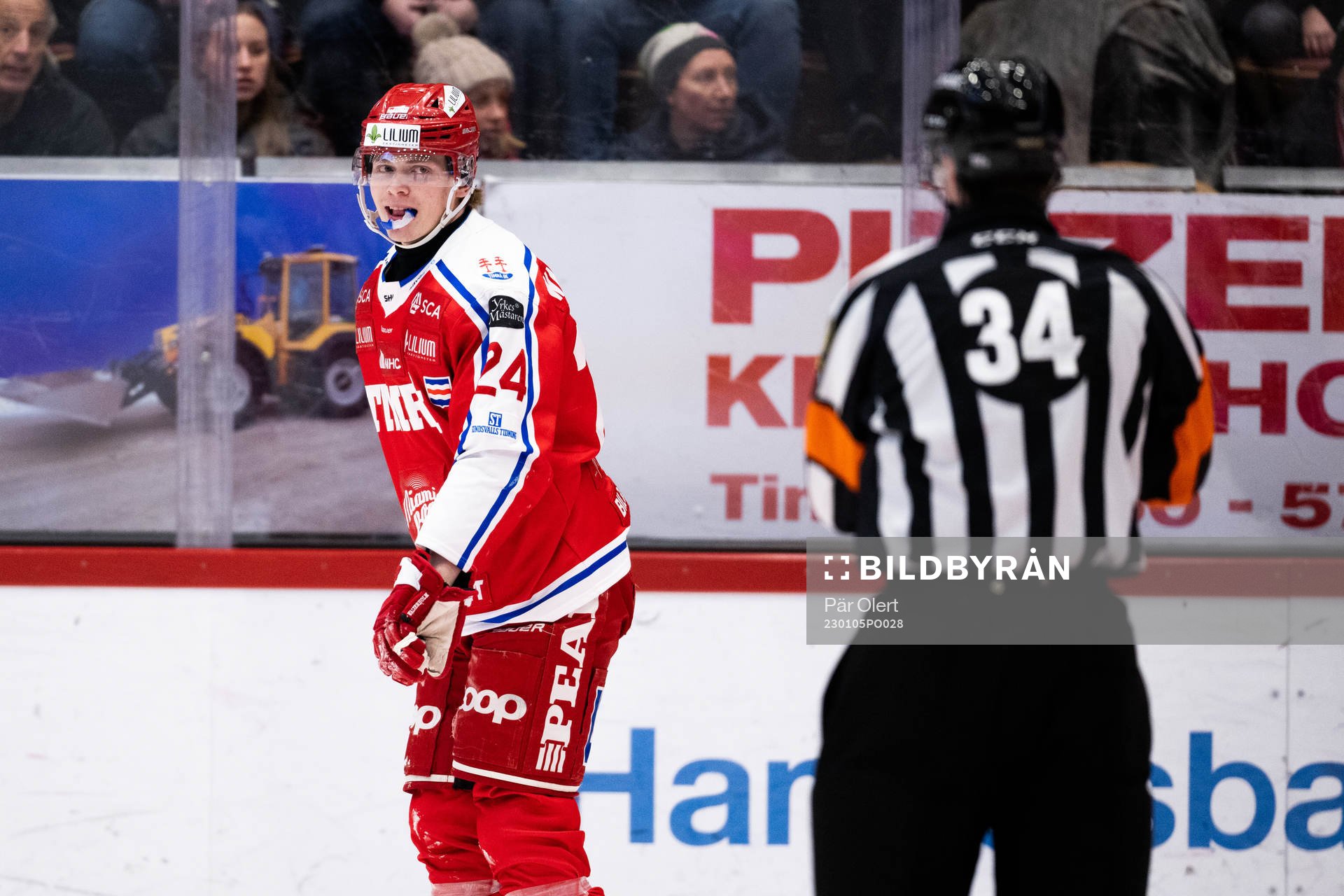 Timrås Erik Walli Walterholm utvisas