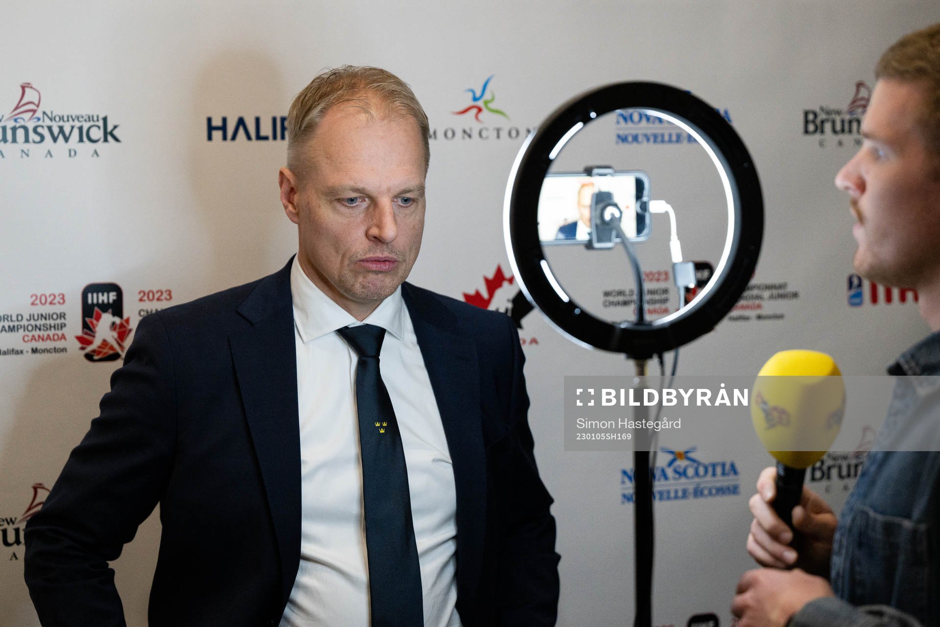 Magnus Hävelid, head coach of Sweden