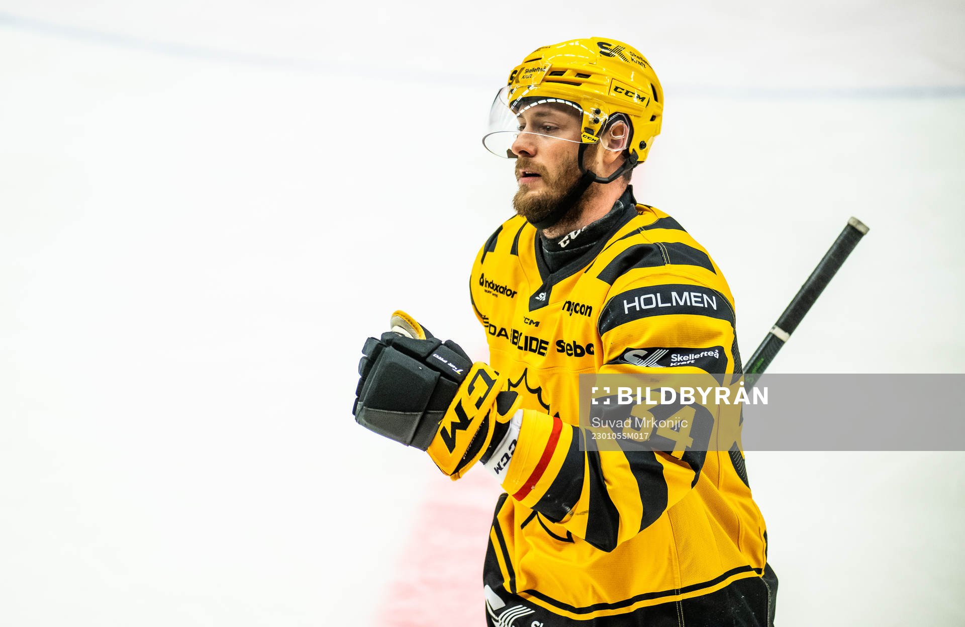 Skellefteås Tom Kühnhackl jublar