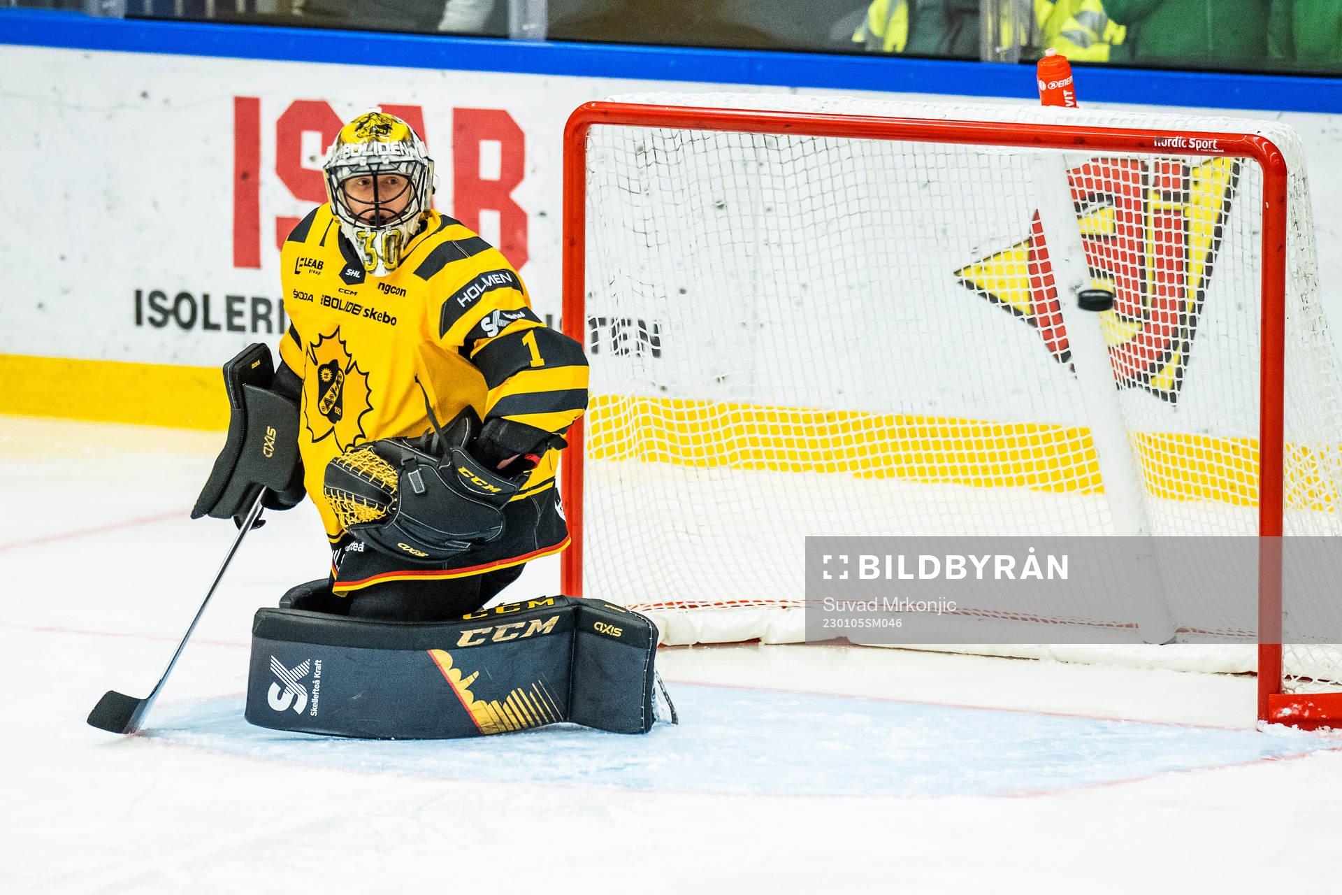Skellefteås målvakt Alexander Hellnemo