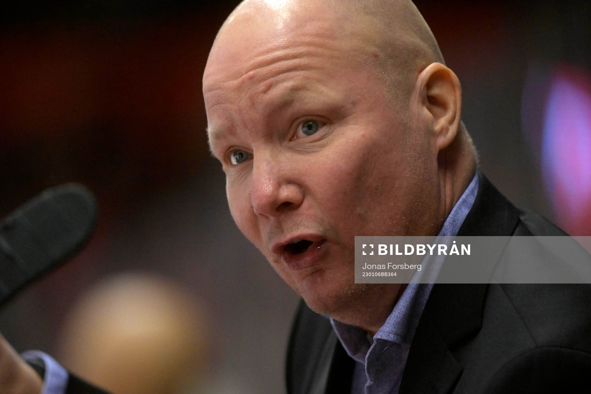 Modos tränare Björn Hellkvist
