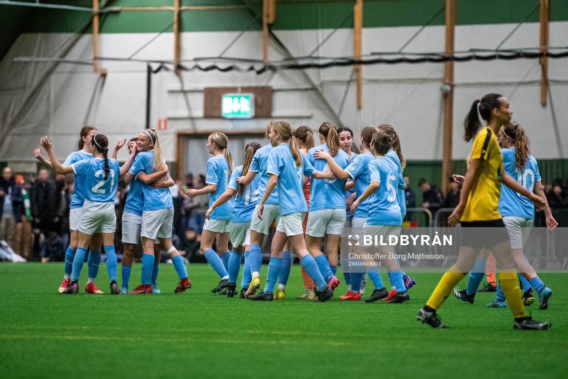Malmö FFs F16 jublar