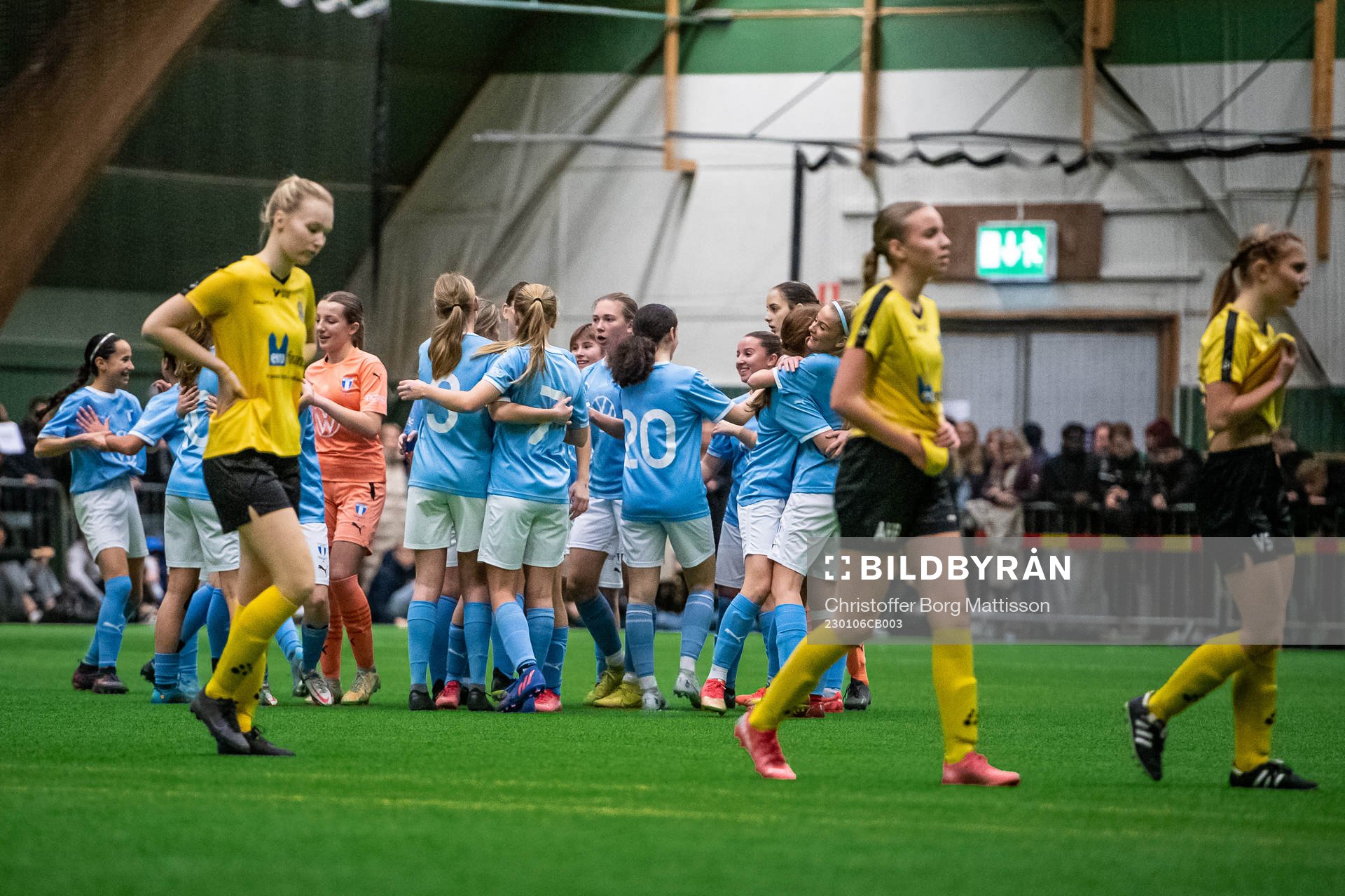 Malmö FFs F16 jublar
