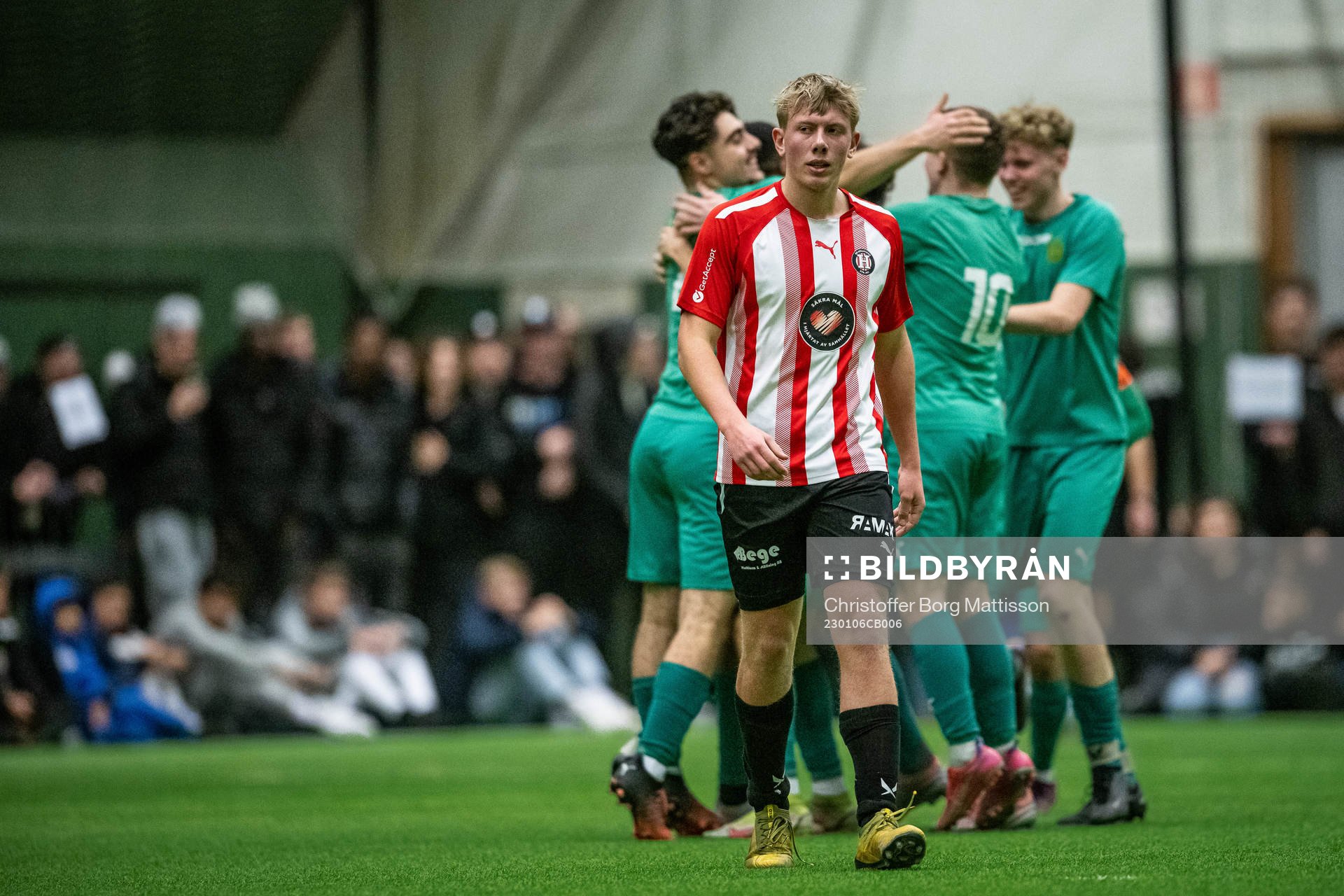 BK Höllviken P16s Johannes Gustafsson deppar