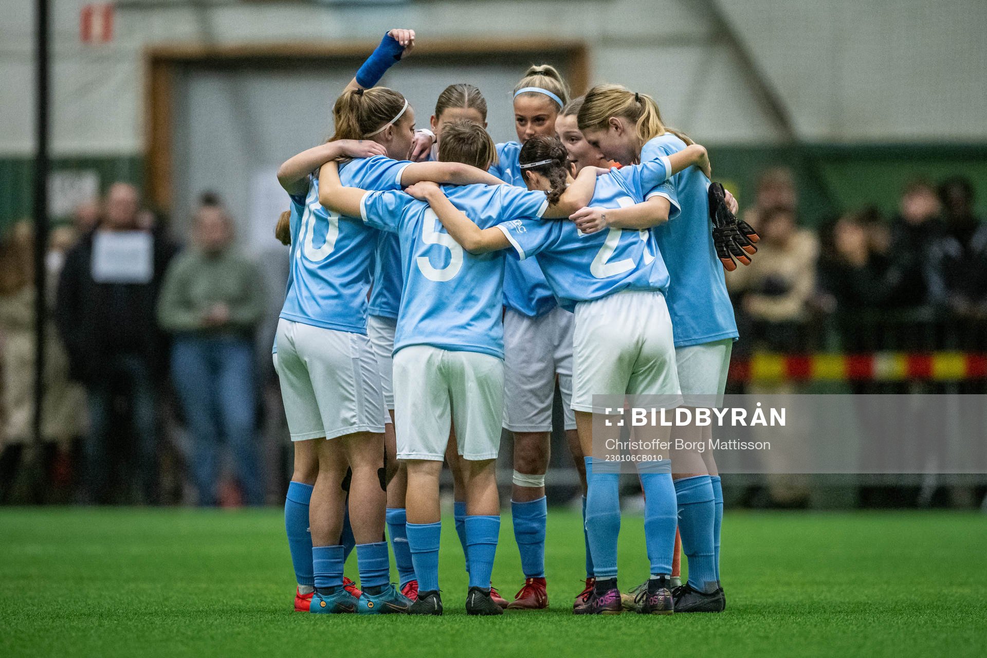 Malmö FF F16s spelare samlas