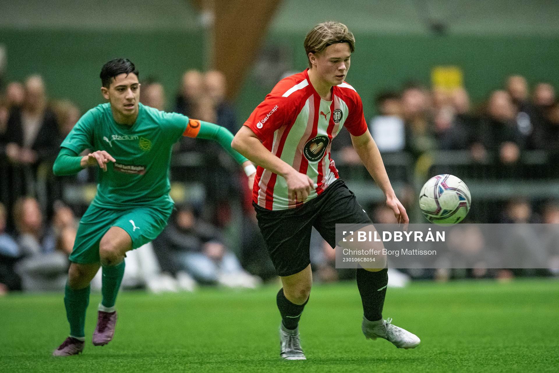 BK Olympic P16s Ibrahim Khalil och BK Höllviken P16s