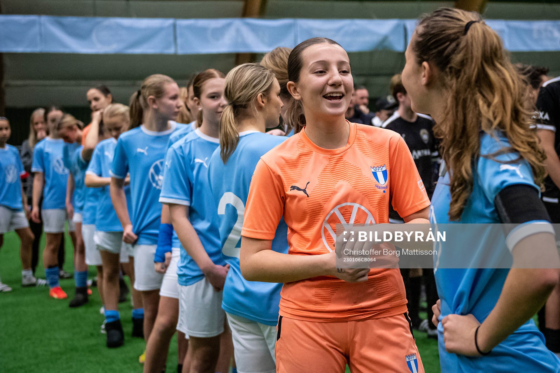 Malmö FF F16s målvakt Lejla Burek