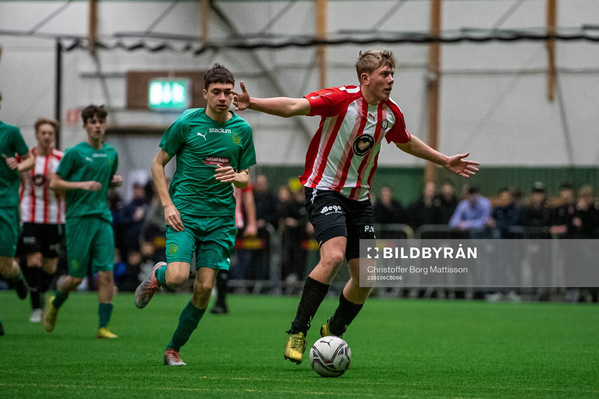 BK Höllviken P16s Johannes Gustafsson reagerar