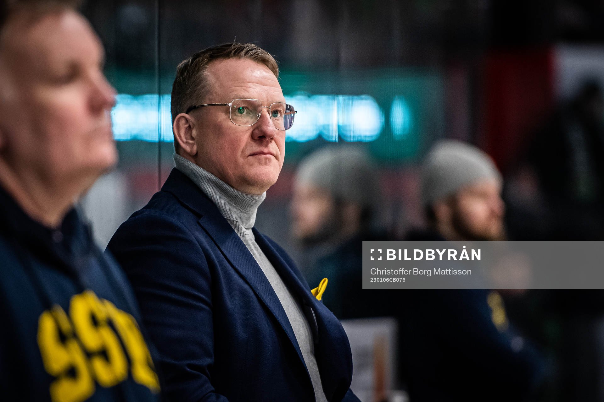 Södertäljes tränare Magnus Bogren