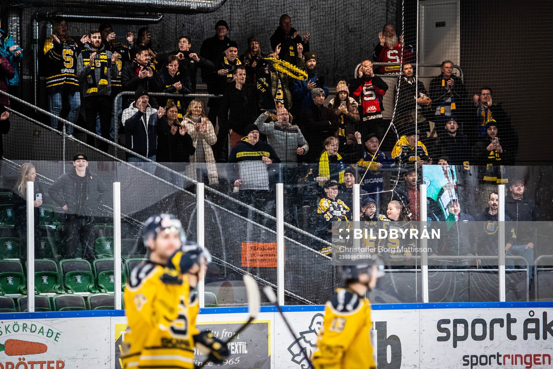 Södertäljes supportrar