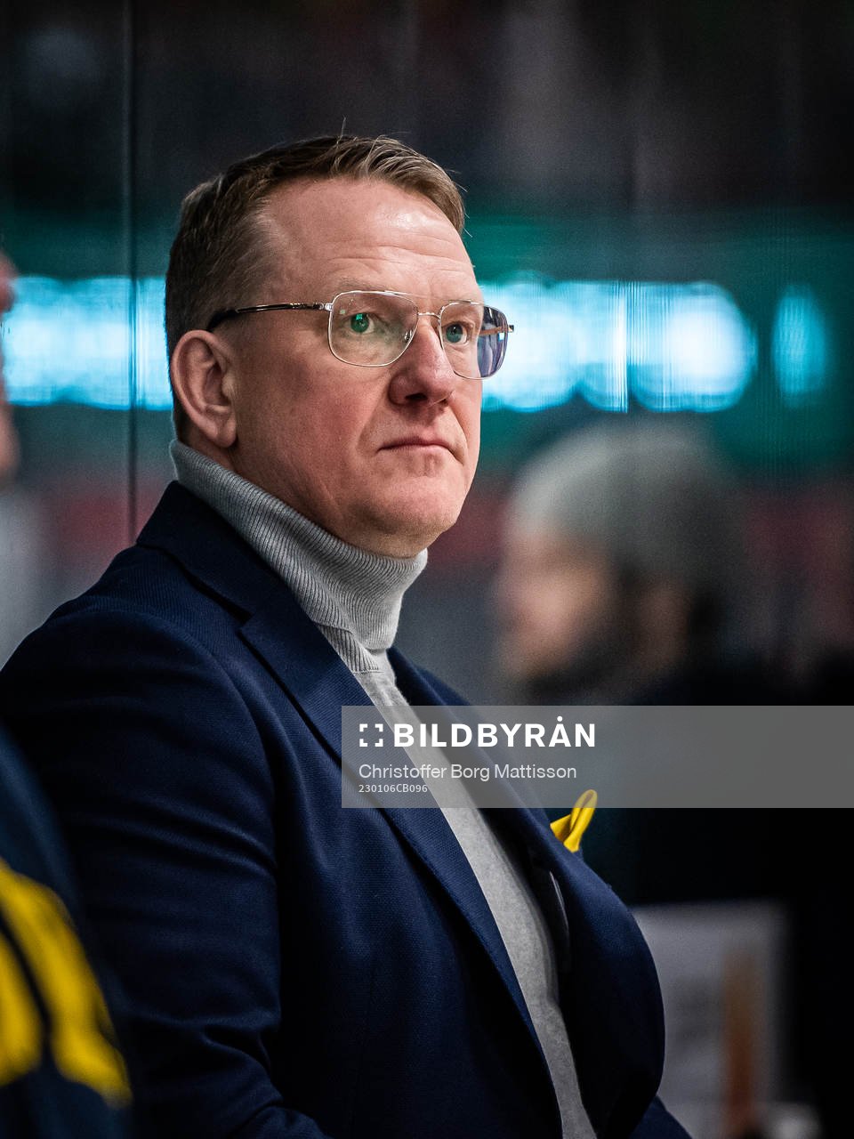 Södertäljes tränare Magnus Bogren