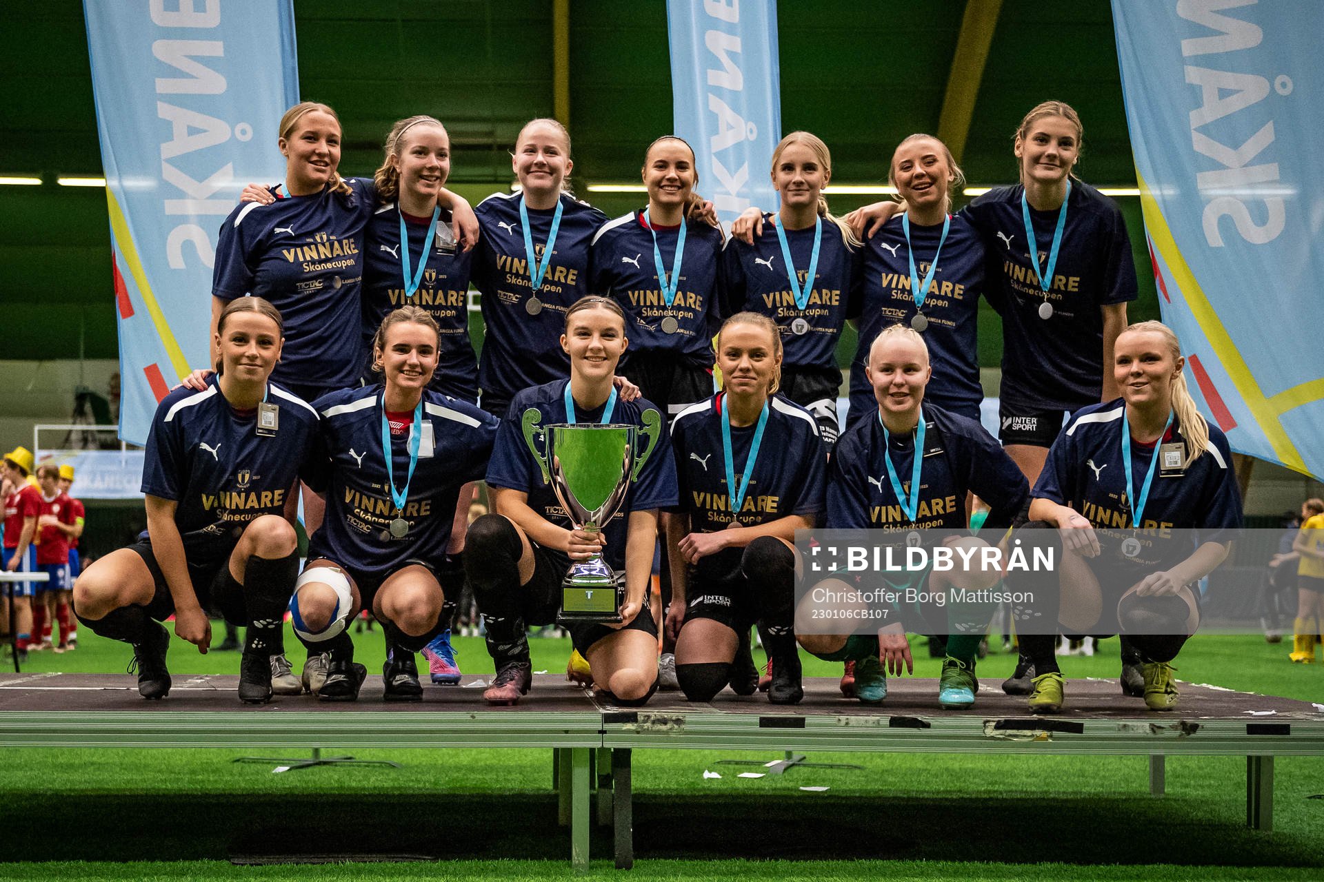 Trelleborgs FF F Junior tar emot pris