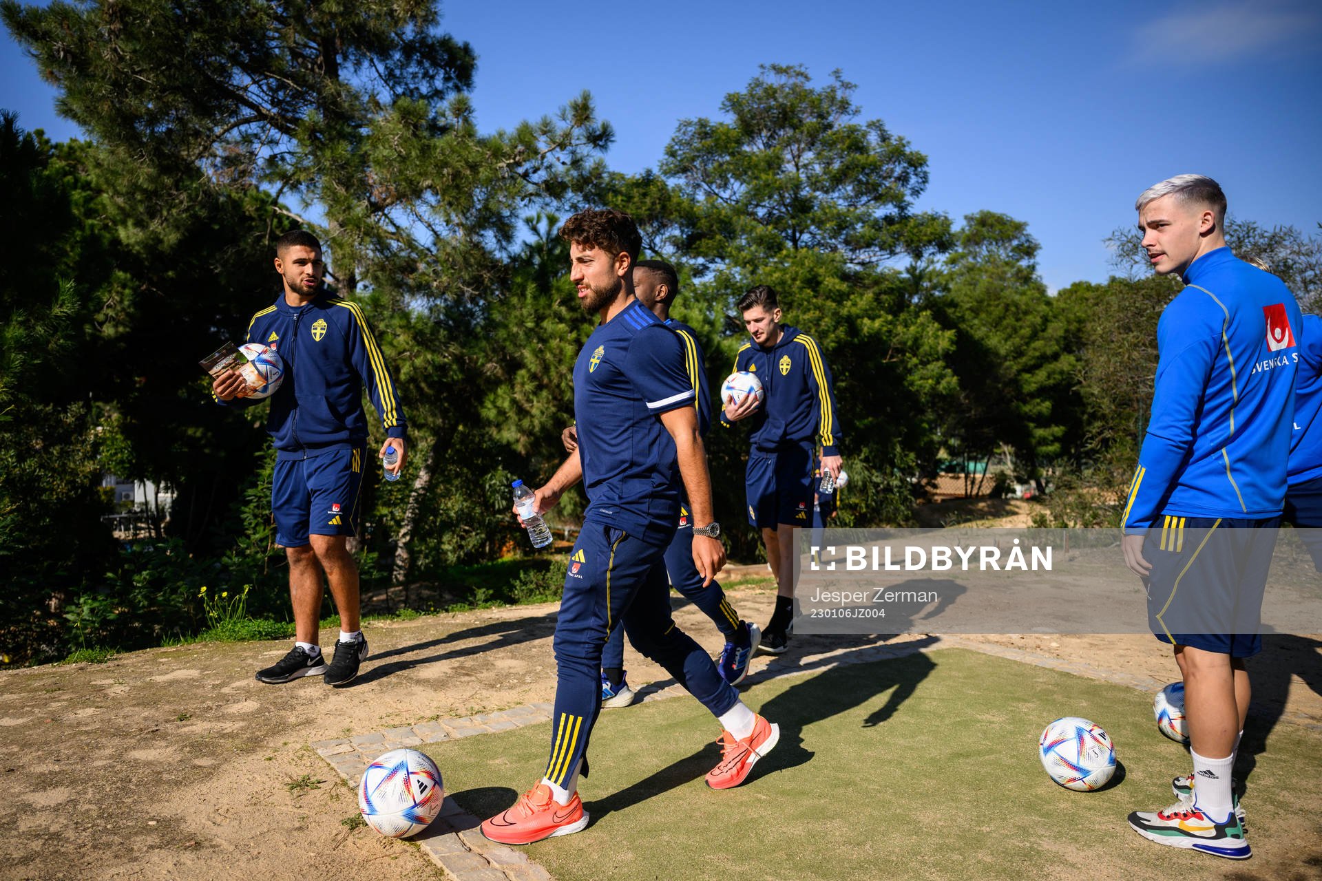 Omar Faraj, Moustafa Zeidan, Armin Gigovic and Jacob