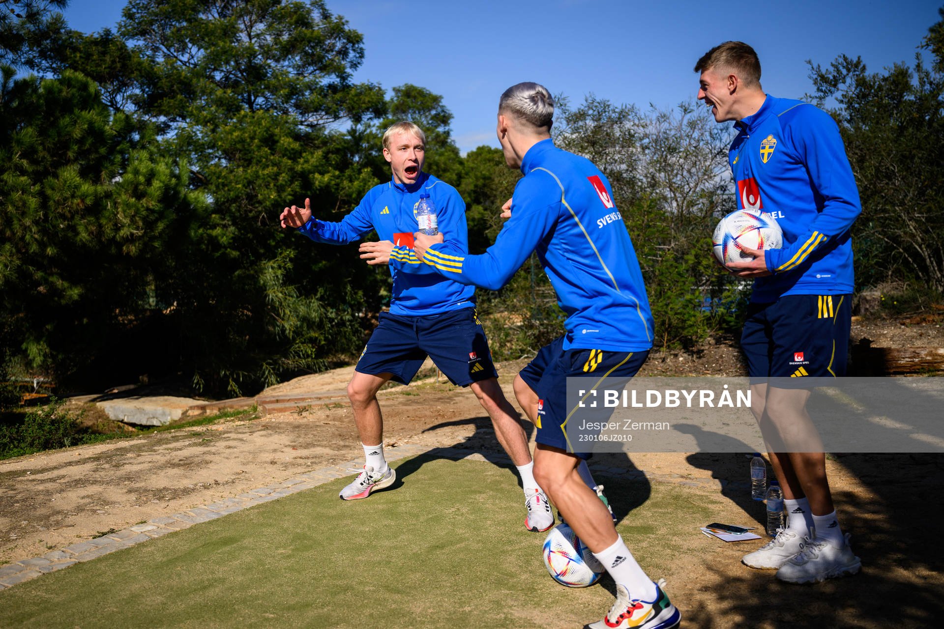 André Boman, Jacob Ondrejka and Alexander Bernhardsson of