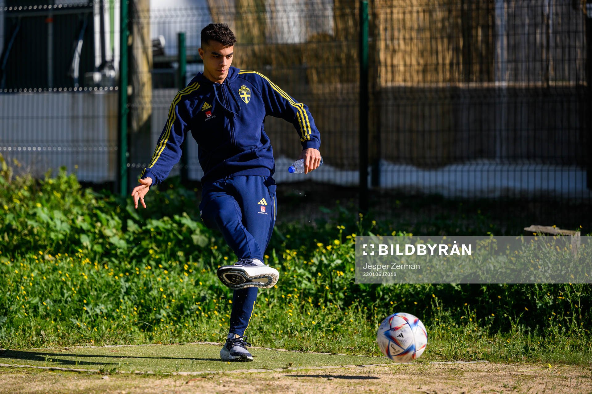 Yasin Ayari of the Swedish men's football national team