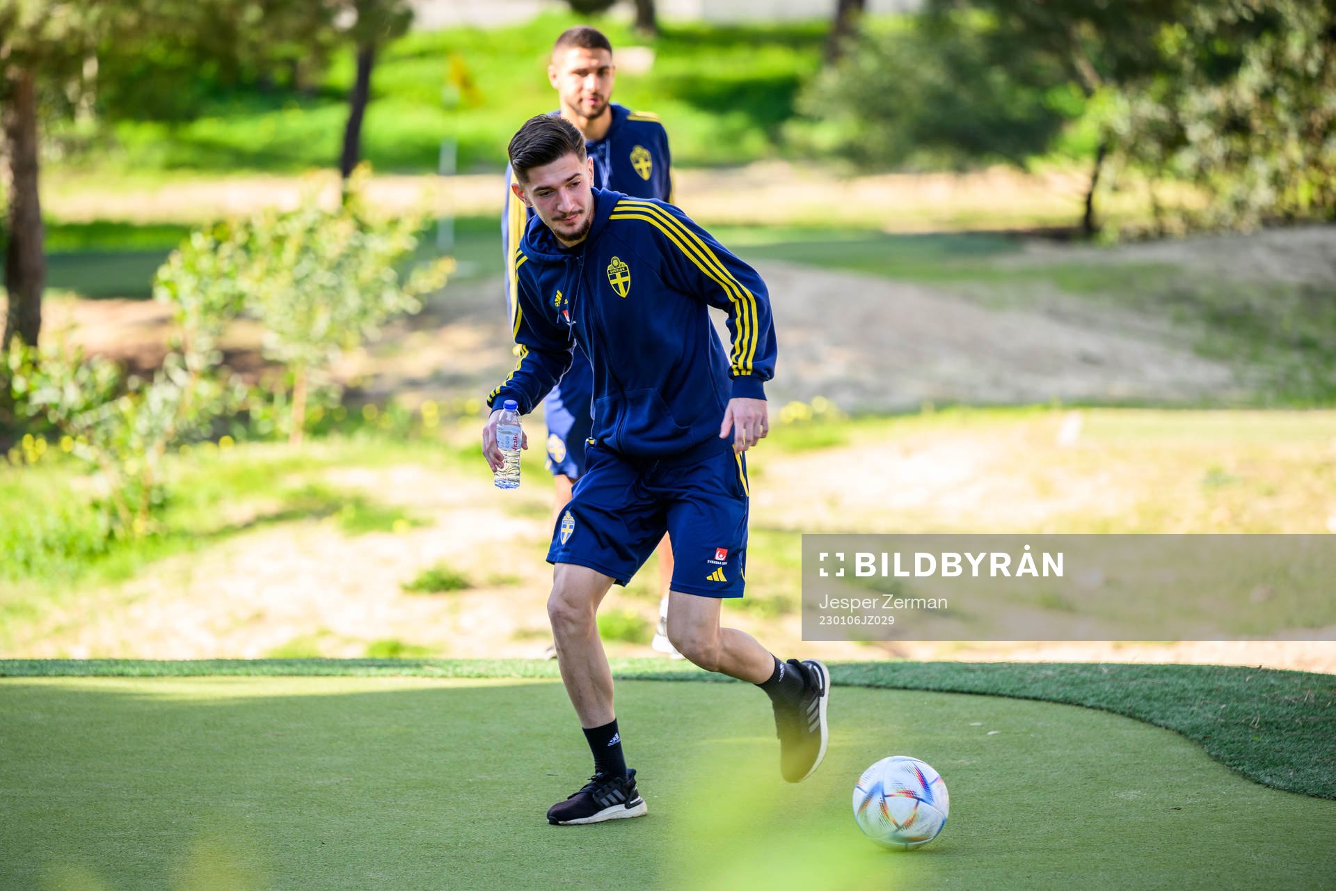 Armin Gigovic of the Swedish men's football national team