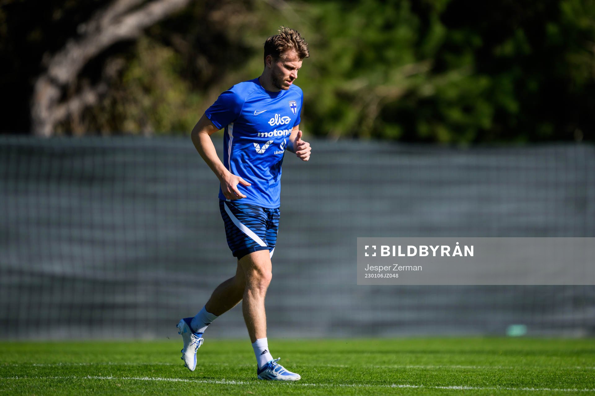 Rasmus Schüller of the Finnish men's national team at a