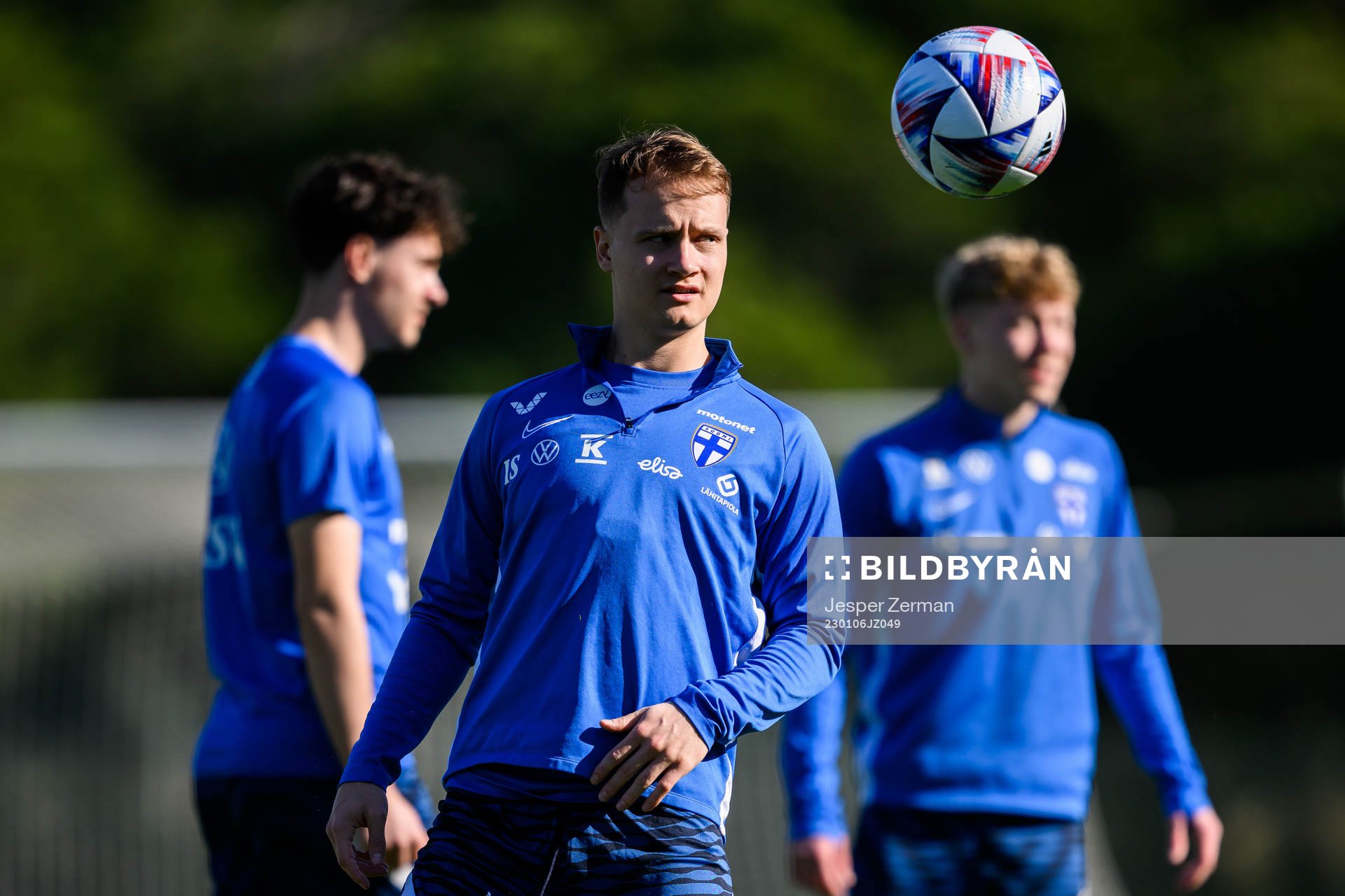 Saku Ylätupa of the Finnish men's national team at a