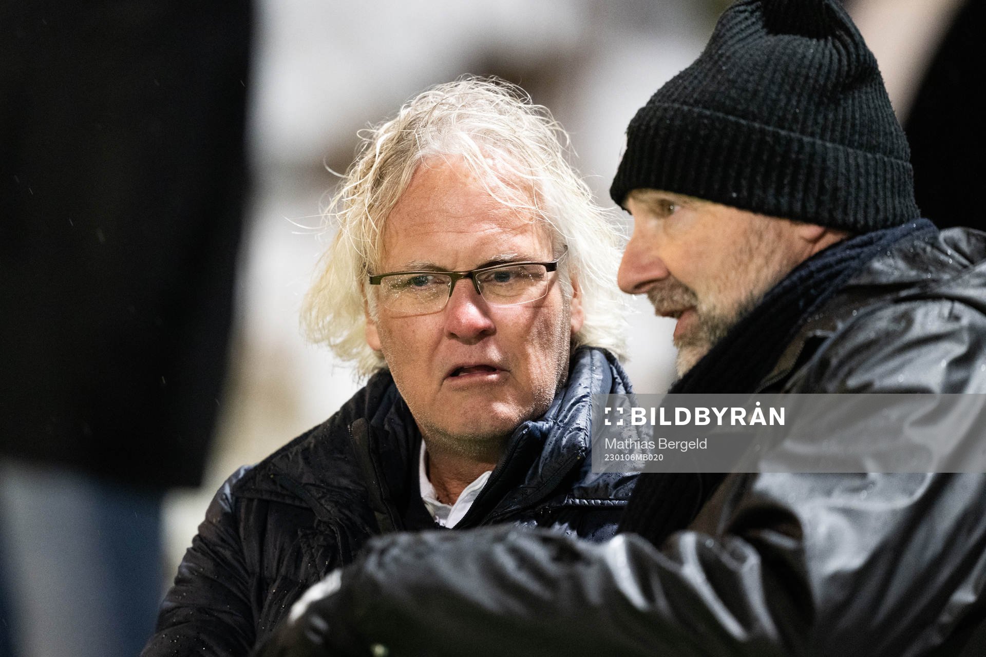 IFK Göteborgs chefsscout Stig Torbjörnsen och klubbchef