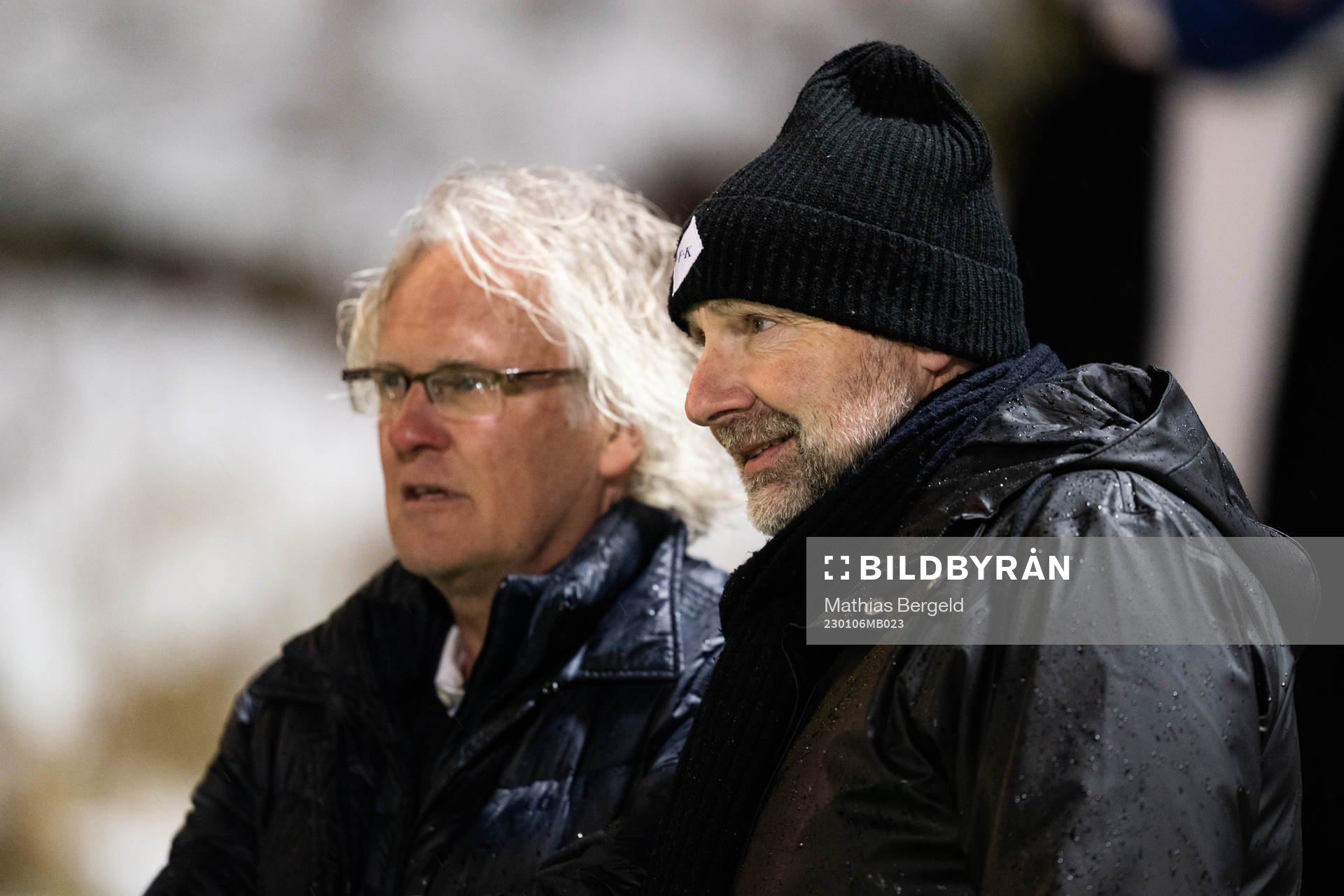 IFK Göteborgs chefsscout Stig Torbjörnsen och klubbchef