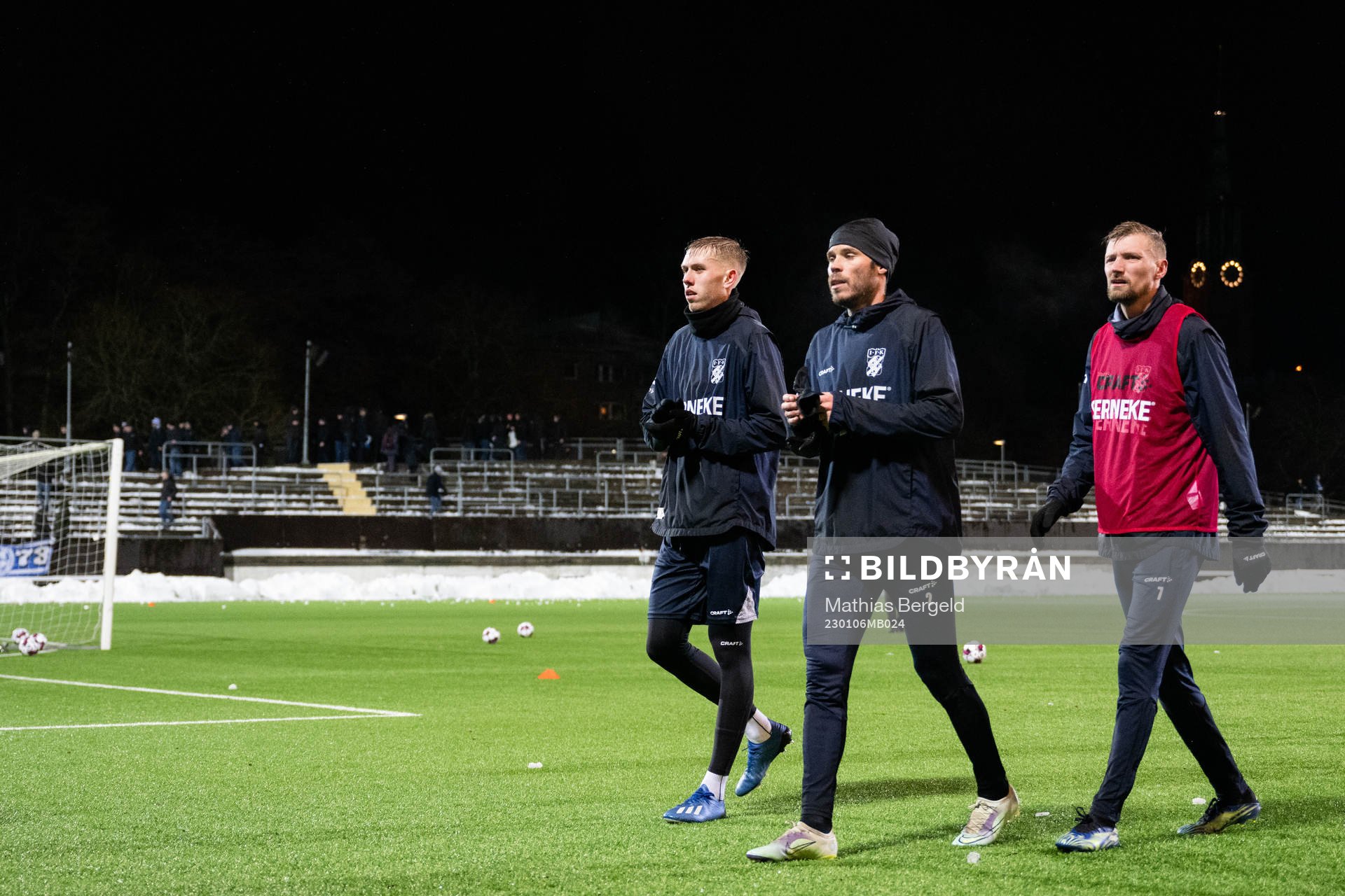 IFK Göteborgs Elias Hagen, Emil Salomonsson och Sebastian