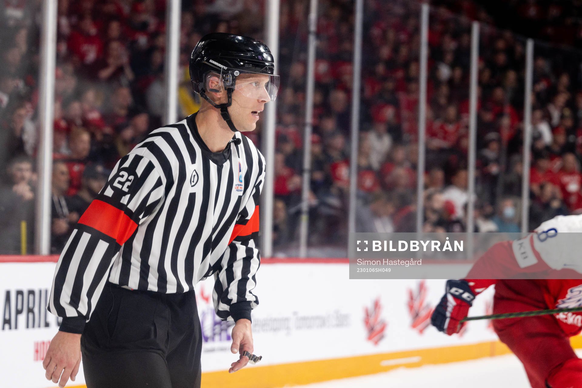 Referee Andreas Harnebring
