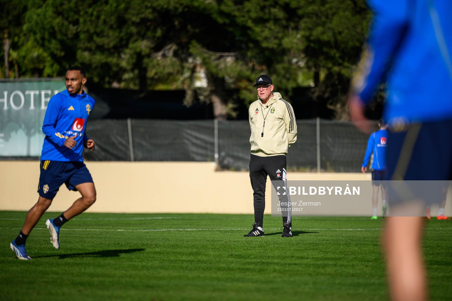 head coach Janne Andersson of the Swedish men's football