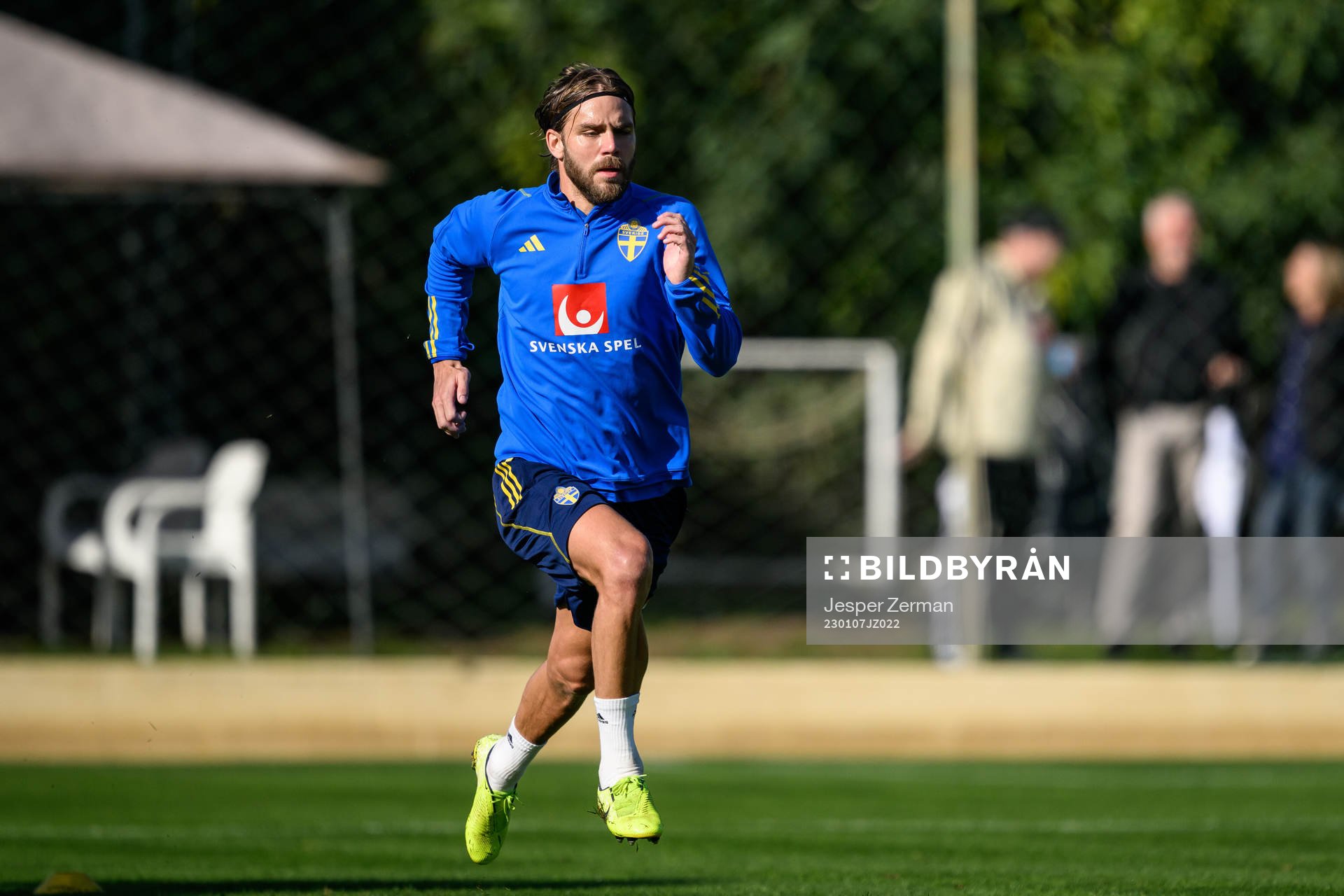Christoffer Nyman of the Swedish men's football national