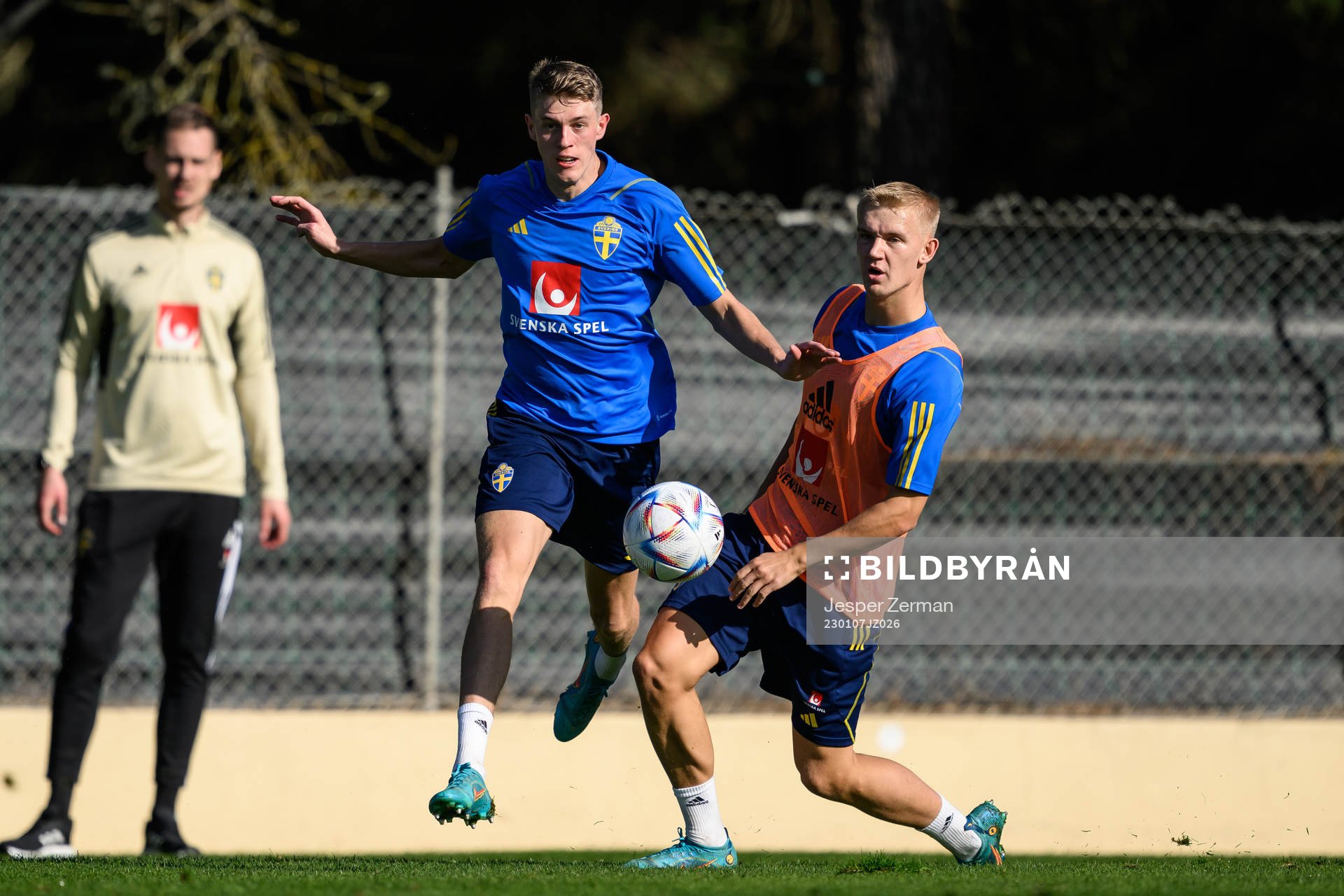 Alexander Bernhardsson and Carl Gustafsson of the Swedish